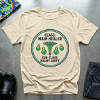 Class: main healer. Subclass: night shift T-Shirt