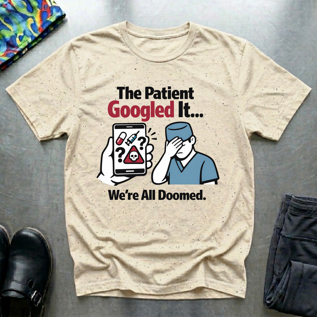 The patient googled it, we are all doomed T-Shirt