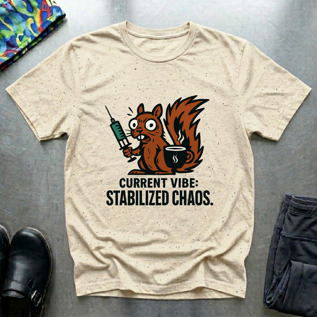 Current vibe: stabilized chaos T-Shirt