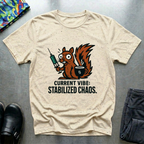 Current vibe: stabilized chaos T-Shirt