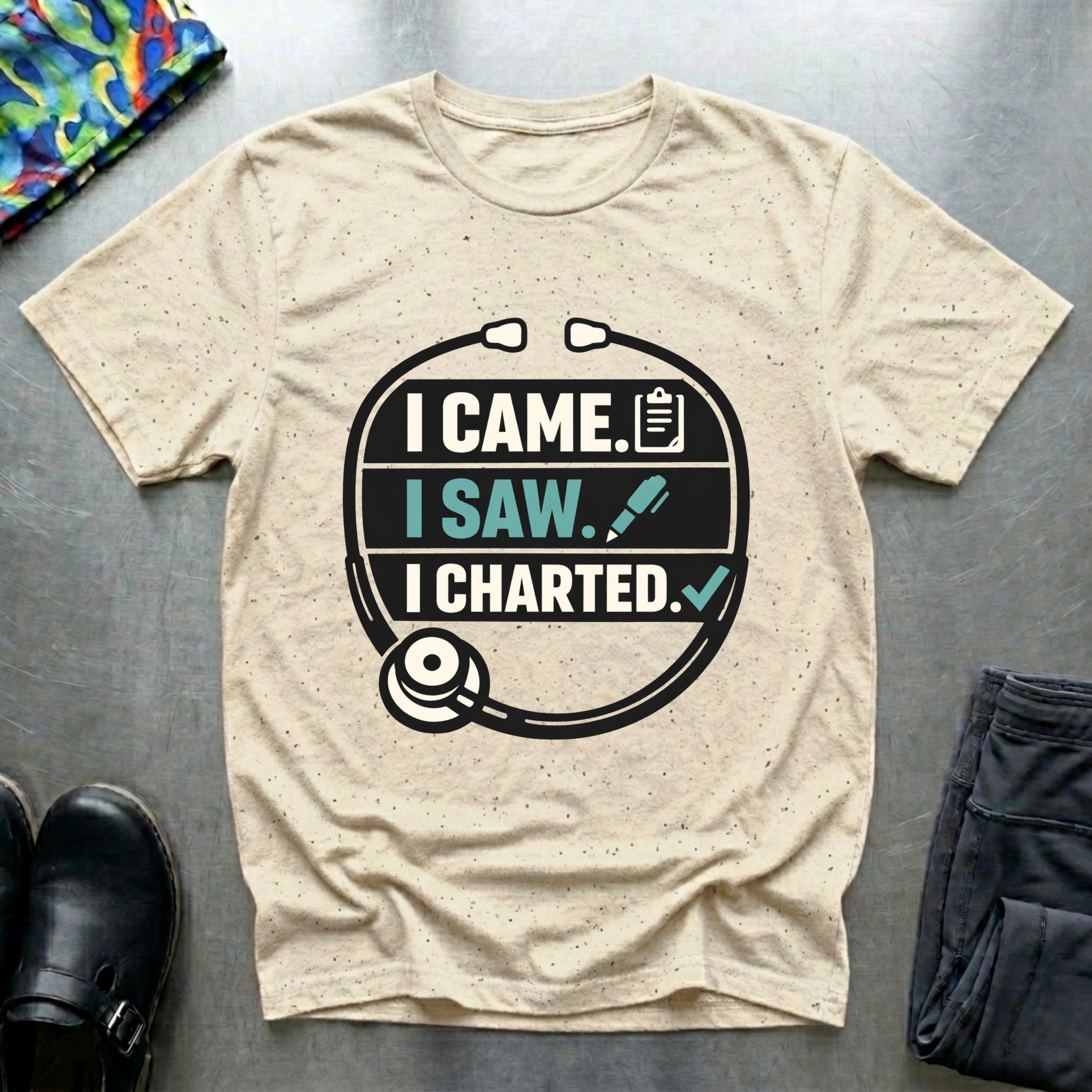 I came, I saw, I charted T-Shirt