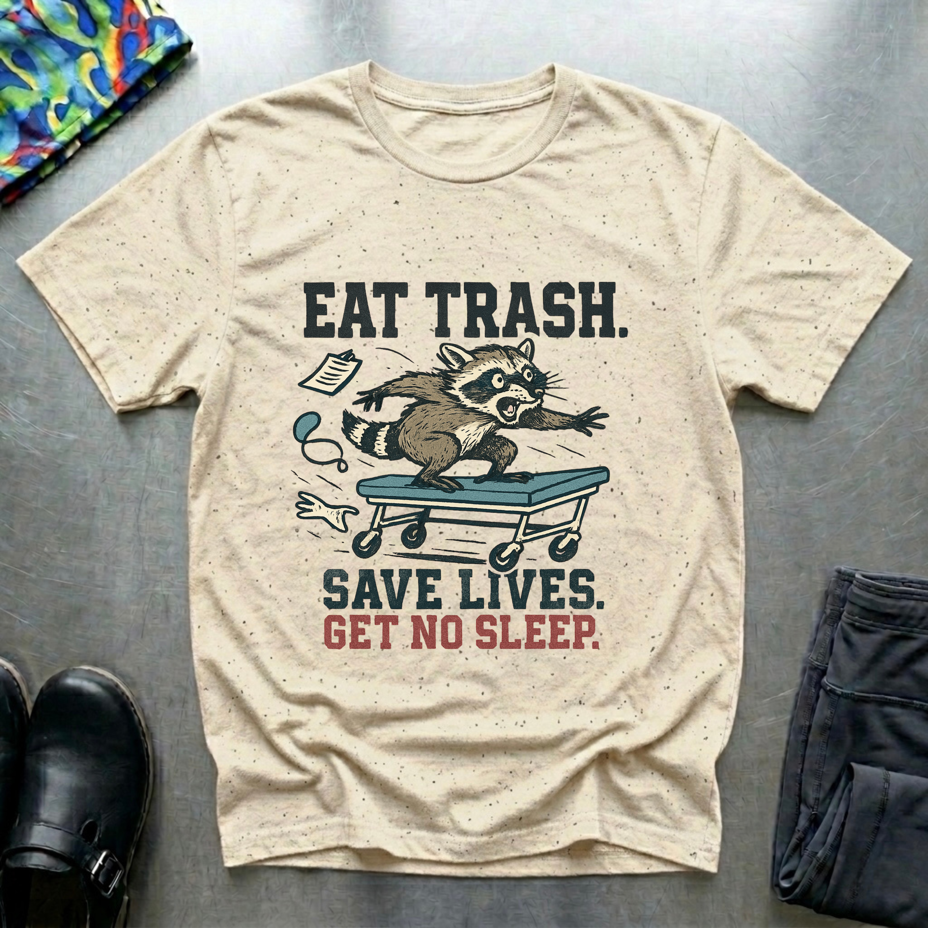 Eat trash, save lives, get no sleep T-Shirt
