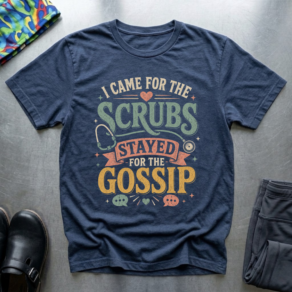 Stayed For The Gossip T-Shirt