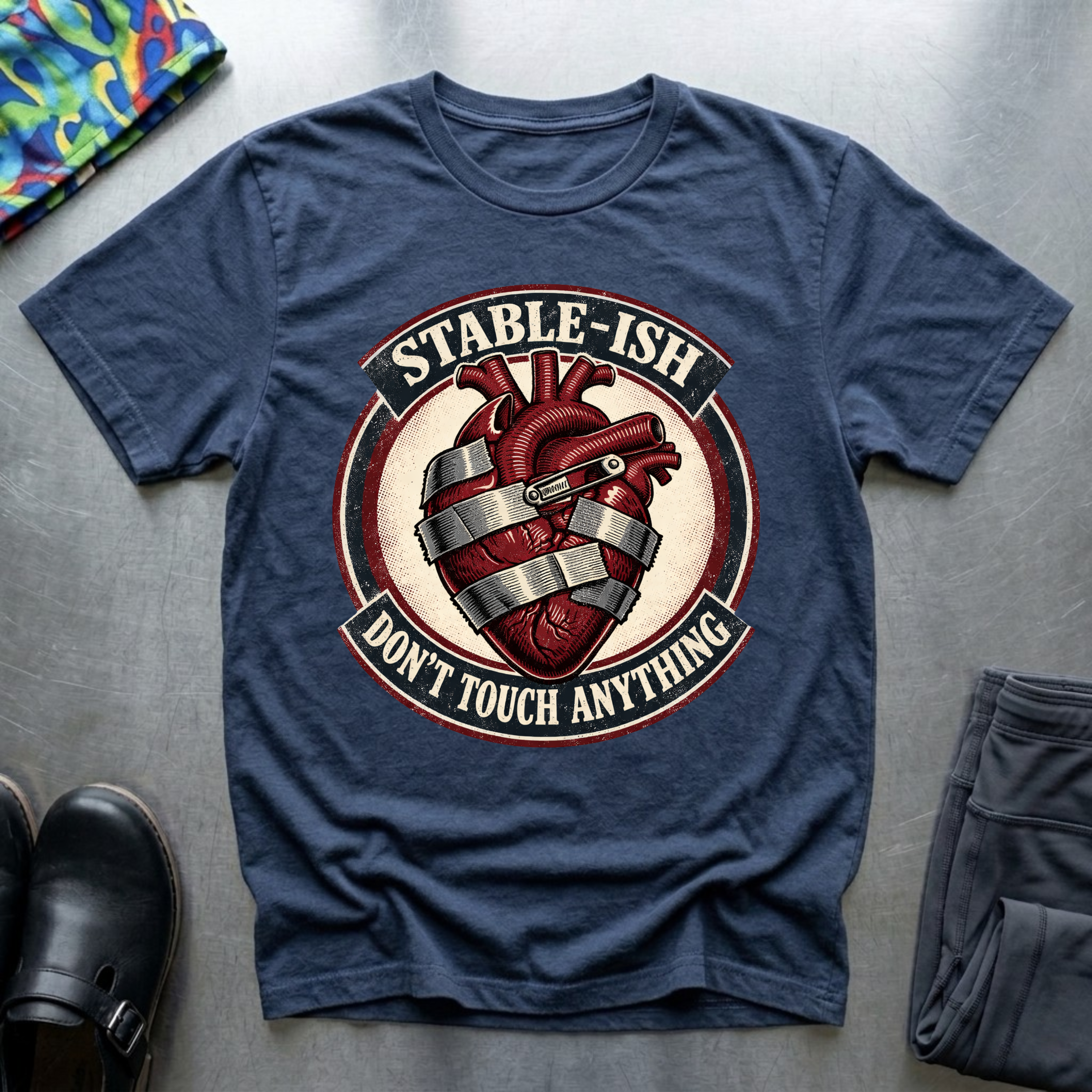 Stable-ish, don’t touch anything T-Shirt