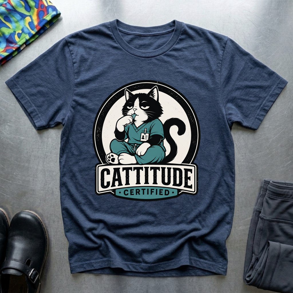 Cattitude Certified T-Shirt