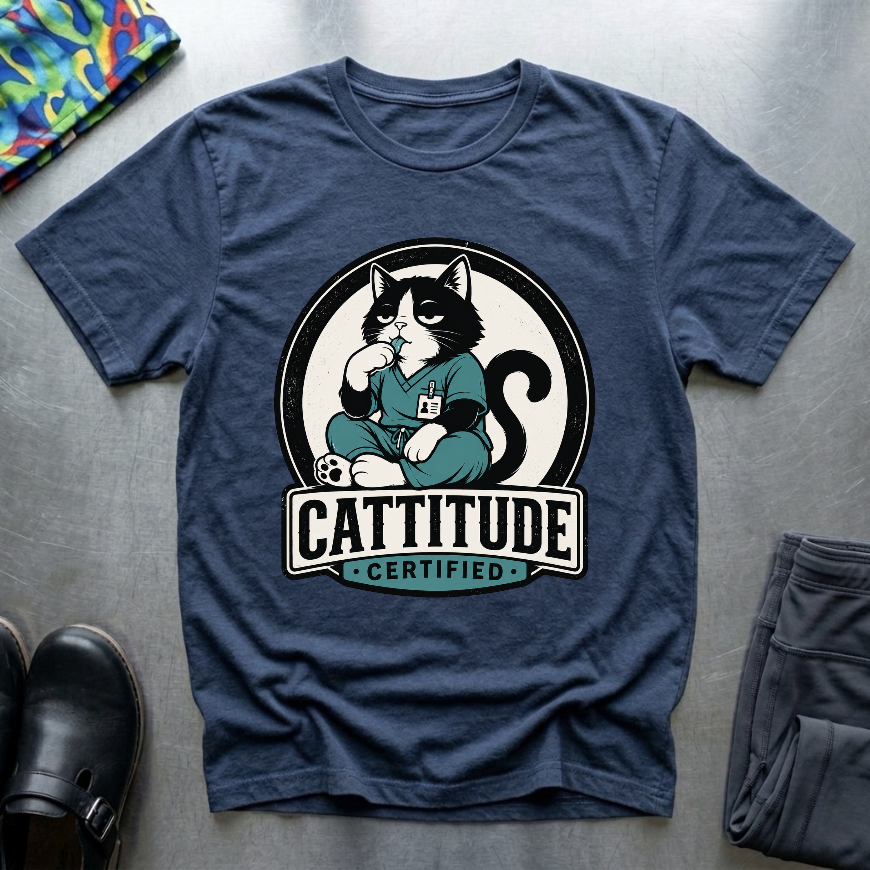 Cattitude Certified T-Shirt