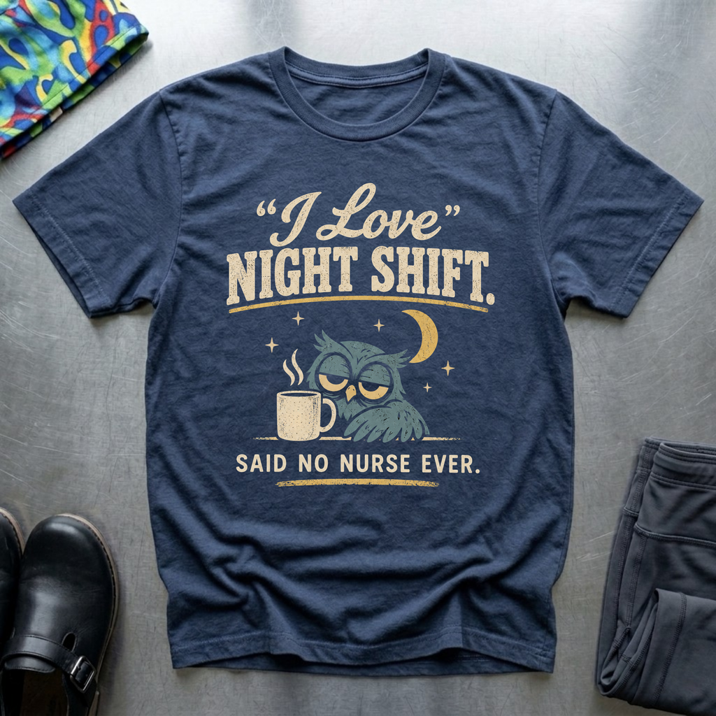 “I Love Night Shift” T-Shirt