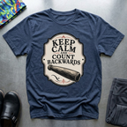 Keep Calm and Count Backwards T-Shirt