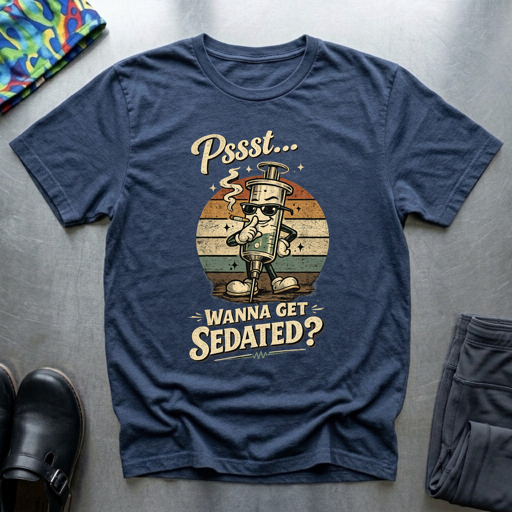 Pssst… Wanna Get Sedated? T-Shirt