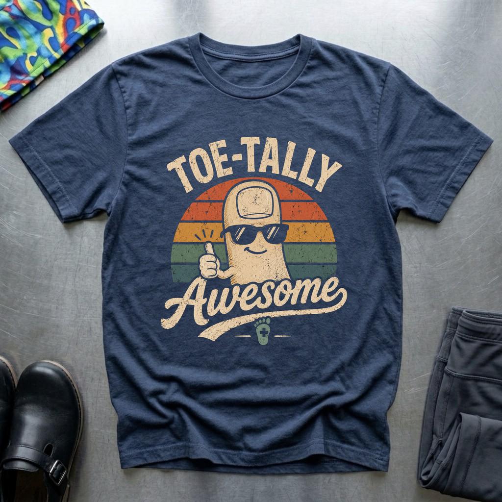 Toe-Tally Awesome T-Shirt