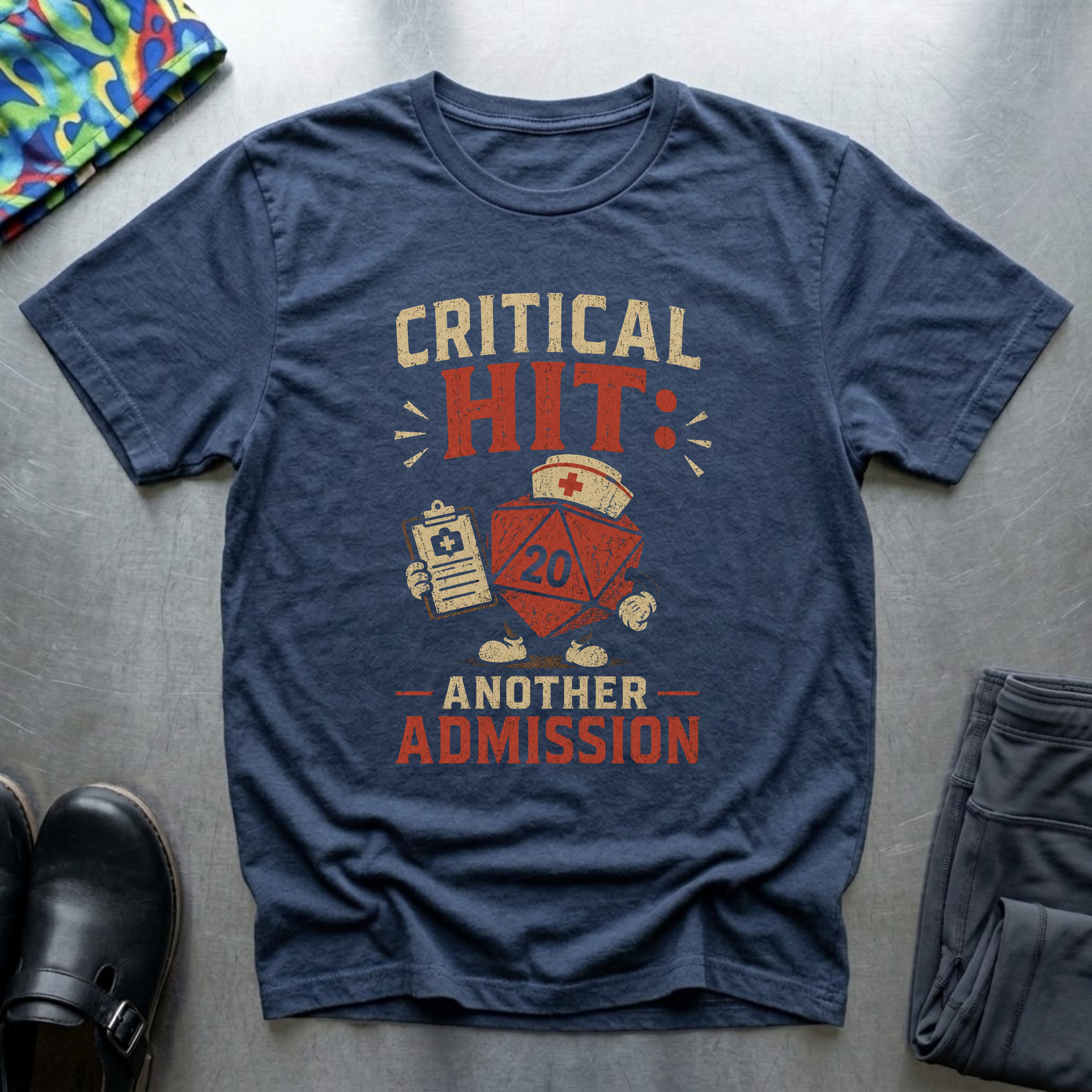 Critical Hit, Another Admission T-Shirt