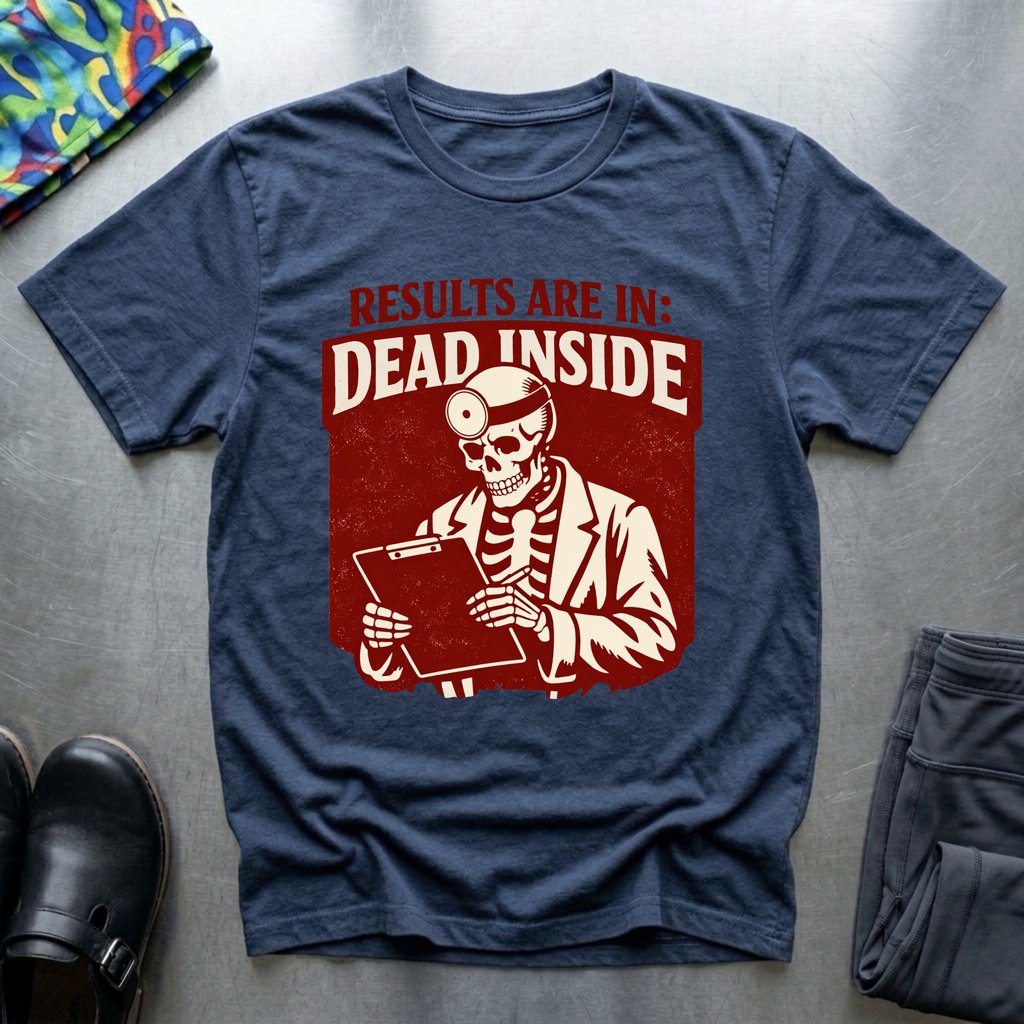Results Are In, Dead Inside T-Shirt