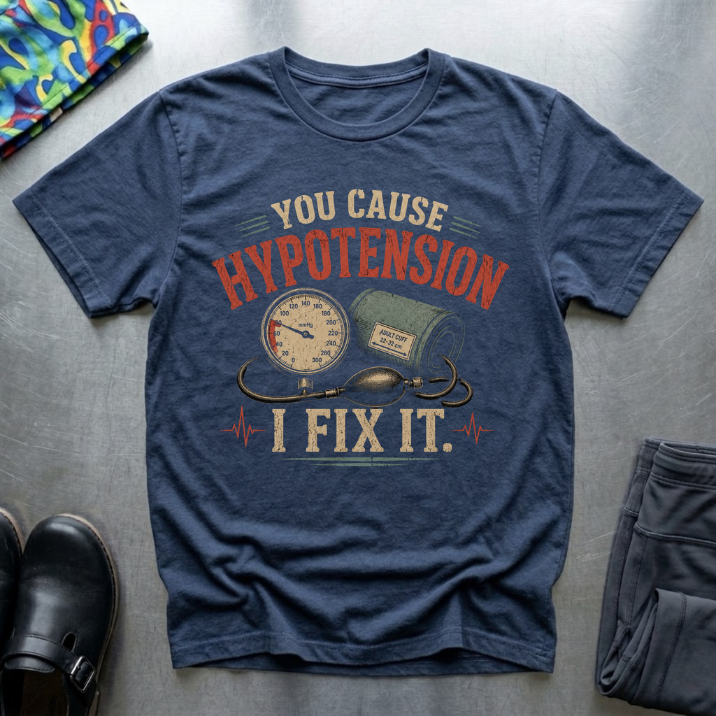 You Cause Hypotension, I Fix It T-Shirt