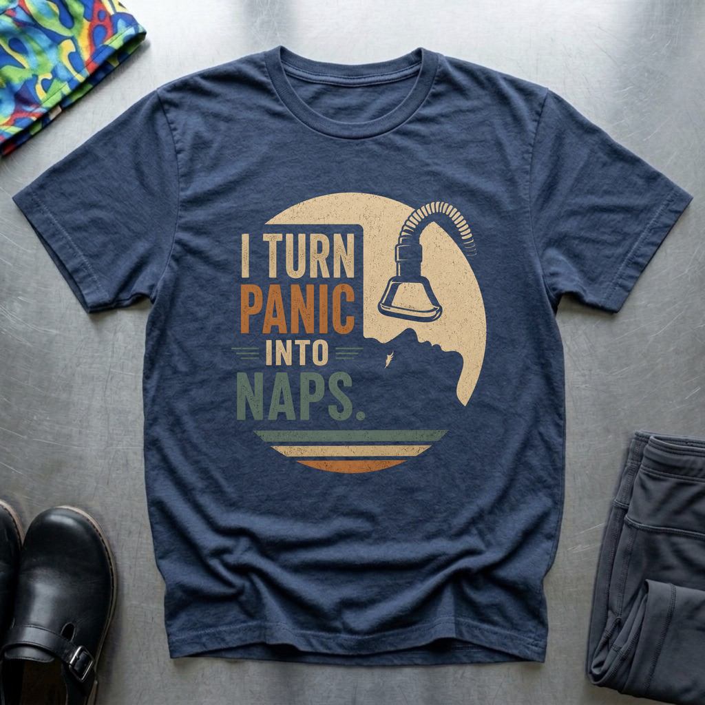 I Turn Panic into Naps T-Shirt
