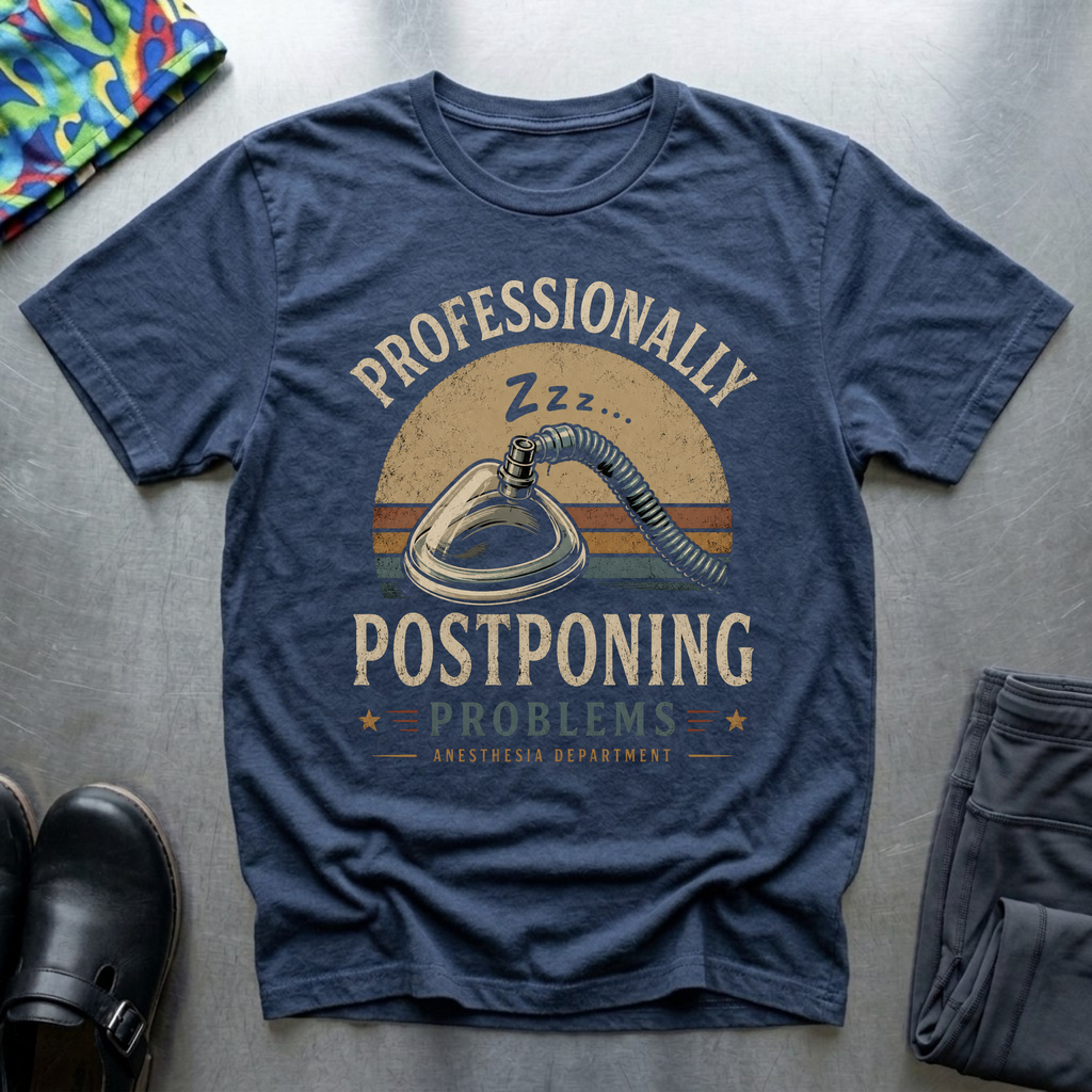 Professionally Postponing Problems T-Shirt