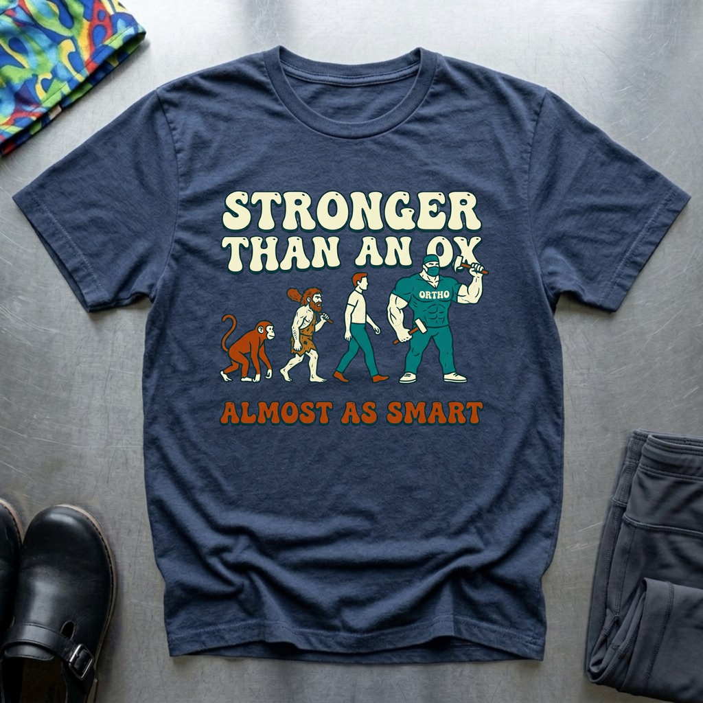 Stronger than an ox, almost as smart T-Shirt