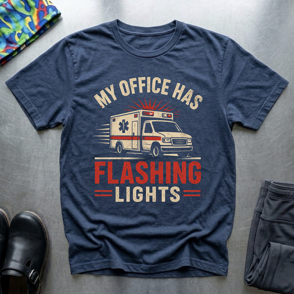 My Office Has Flashing Lights T-Shirt