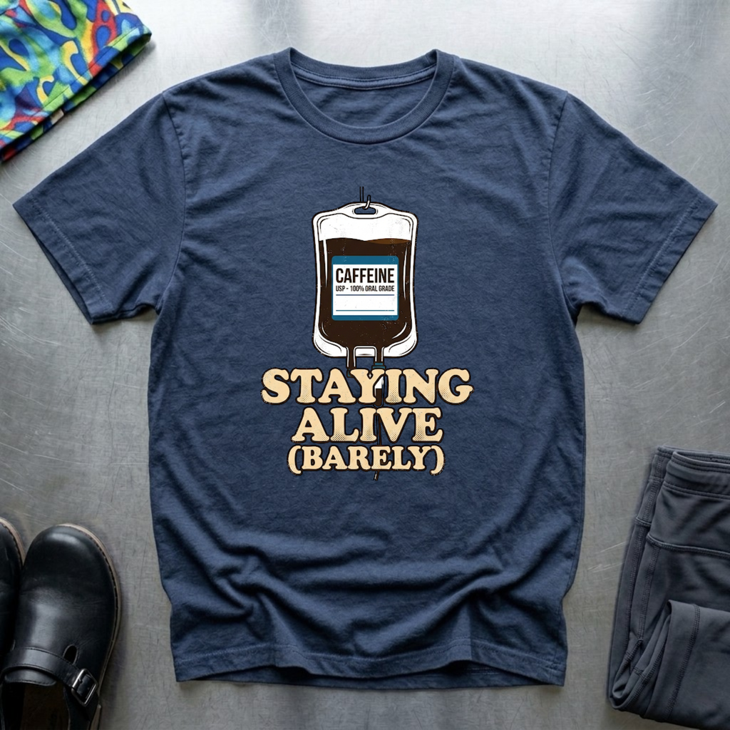 Staying alive (barley) T-Shirt