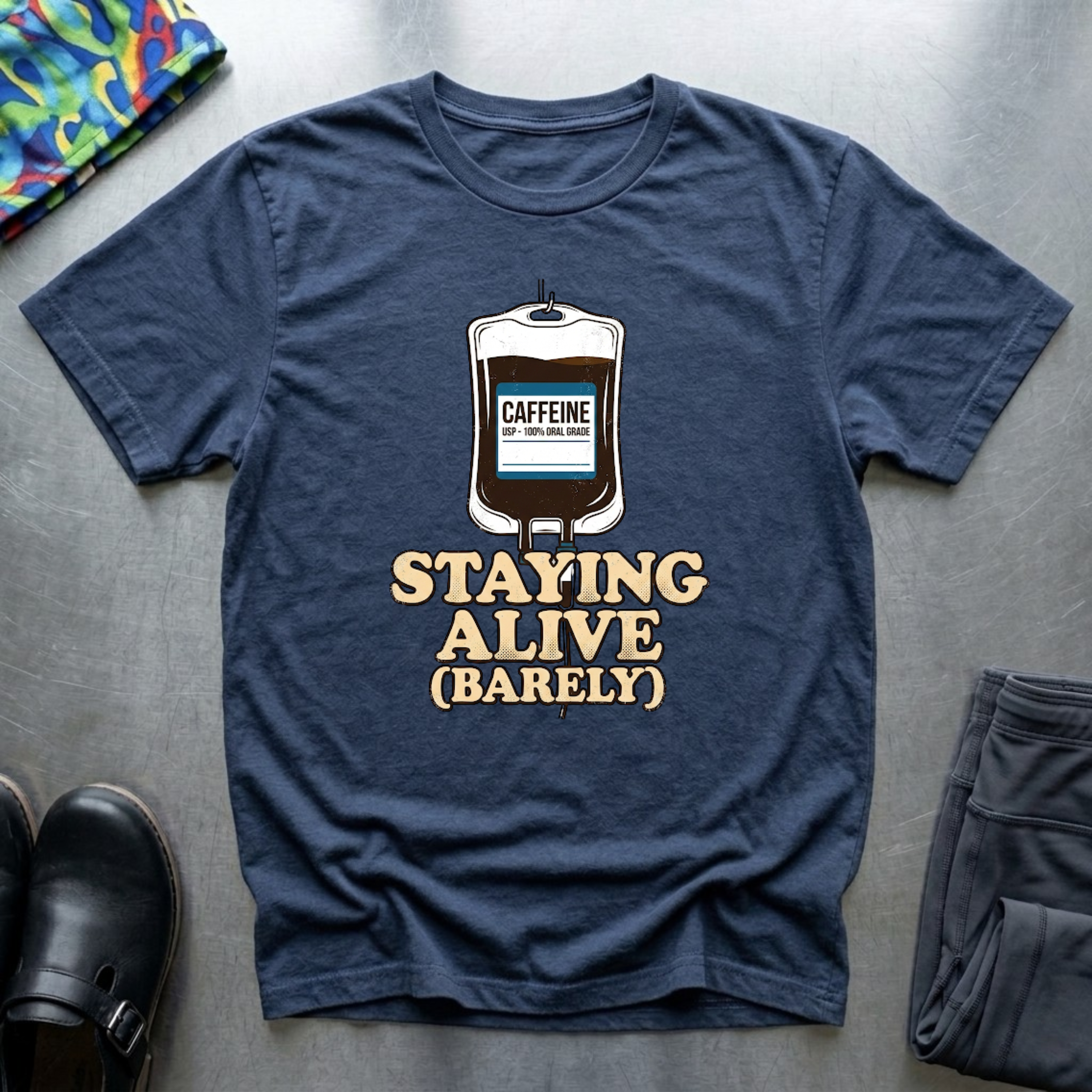 Staying alive (barley) T-Shirt