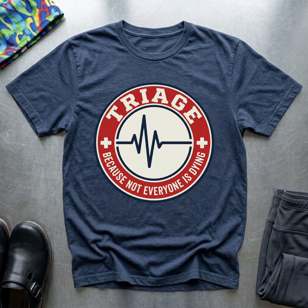 Triage: because not everyone is dying T-Shirt
