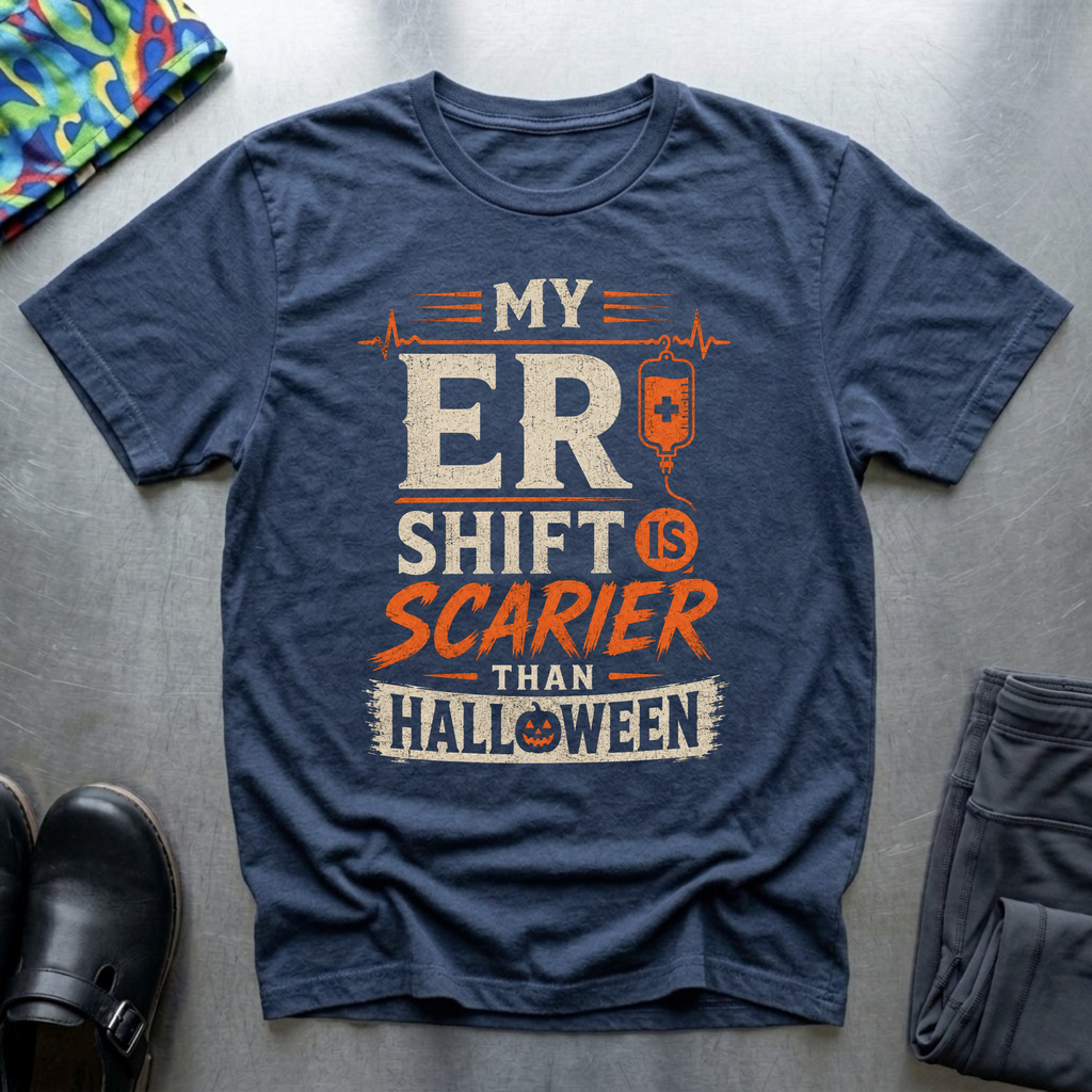 My ER Shift is Scarier Than Halloween T-Shirt
