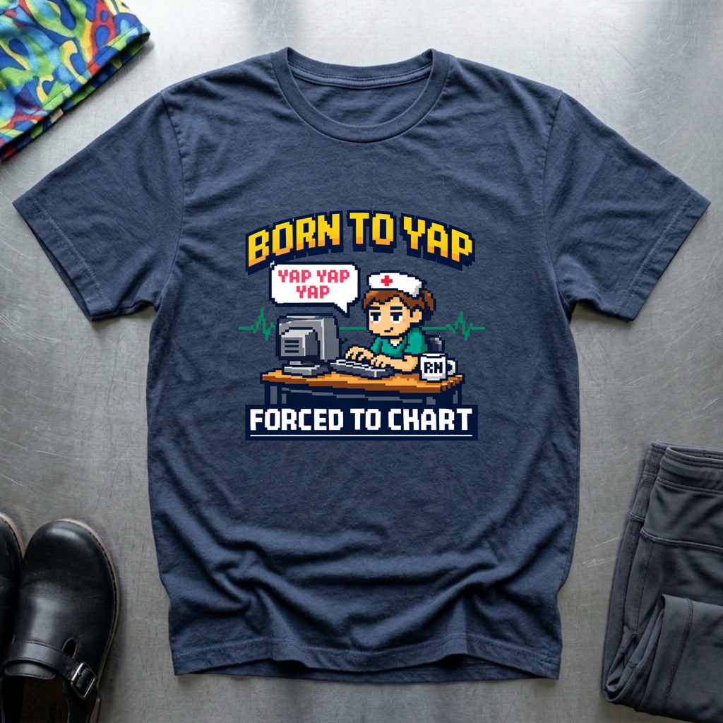 Born to yap, forced to chart T-Shirt