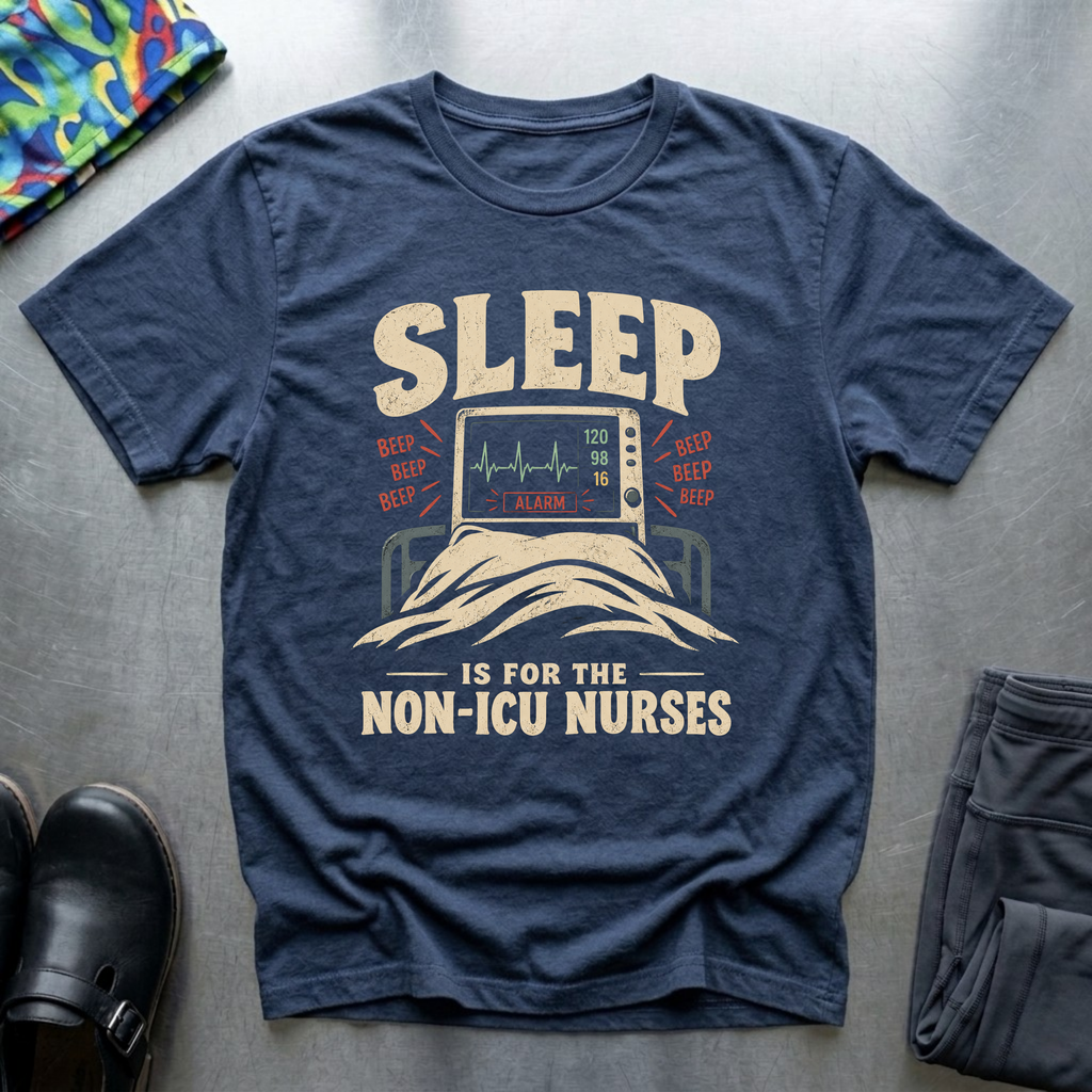 Sleep Is For Non-ICU Nurses T-Shirt