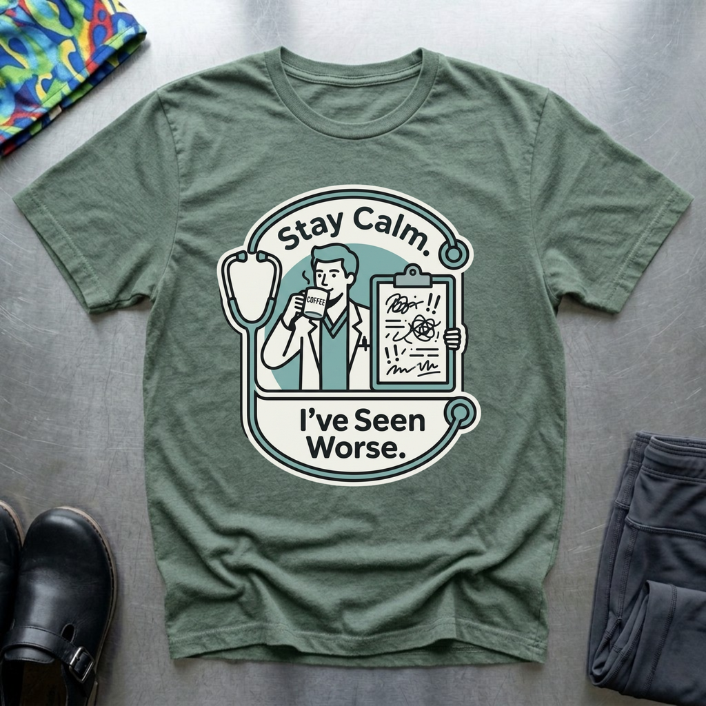 Stay calm, I’ve seen worse T-Shirt