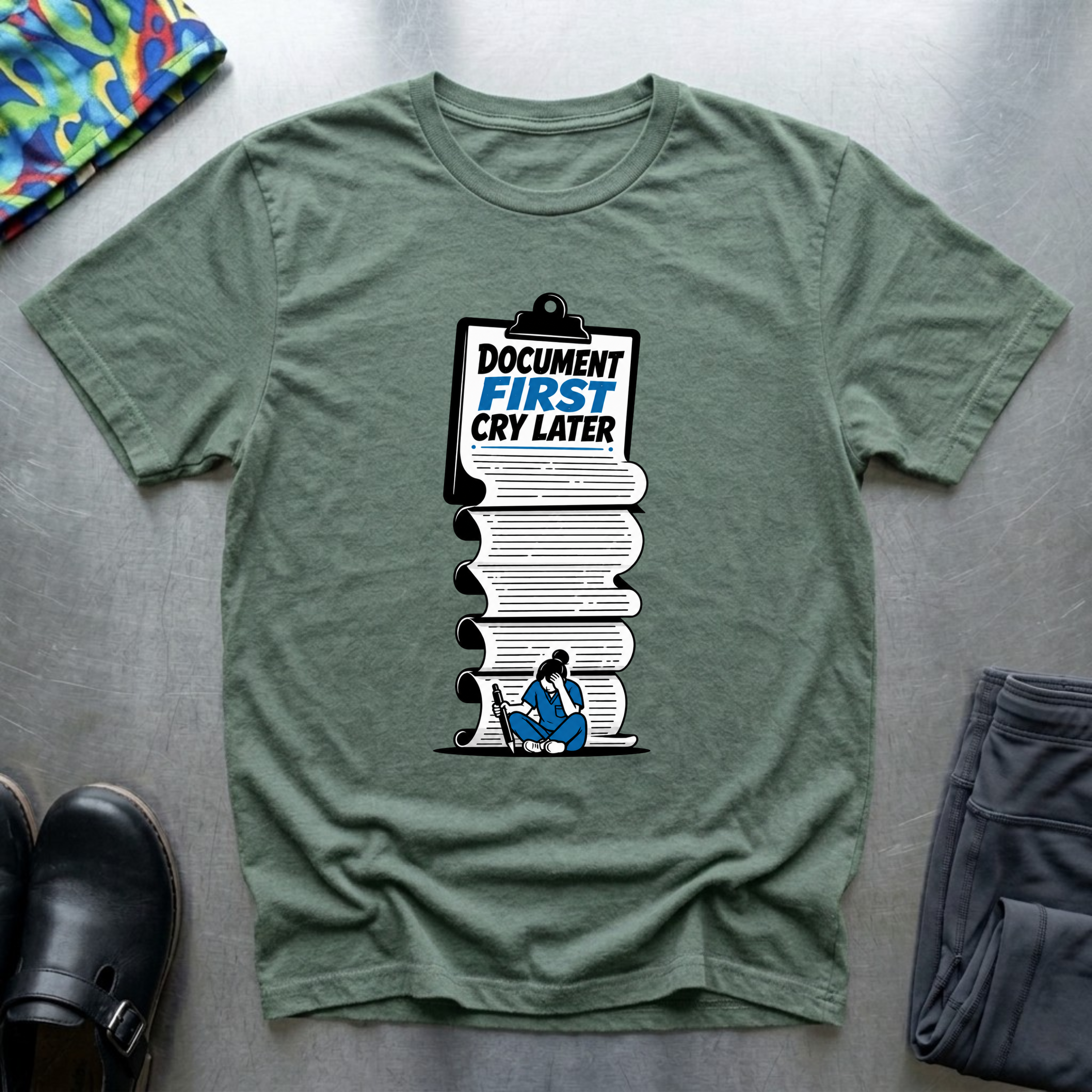 Document First, Cry Later II T-Shirt