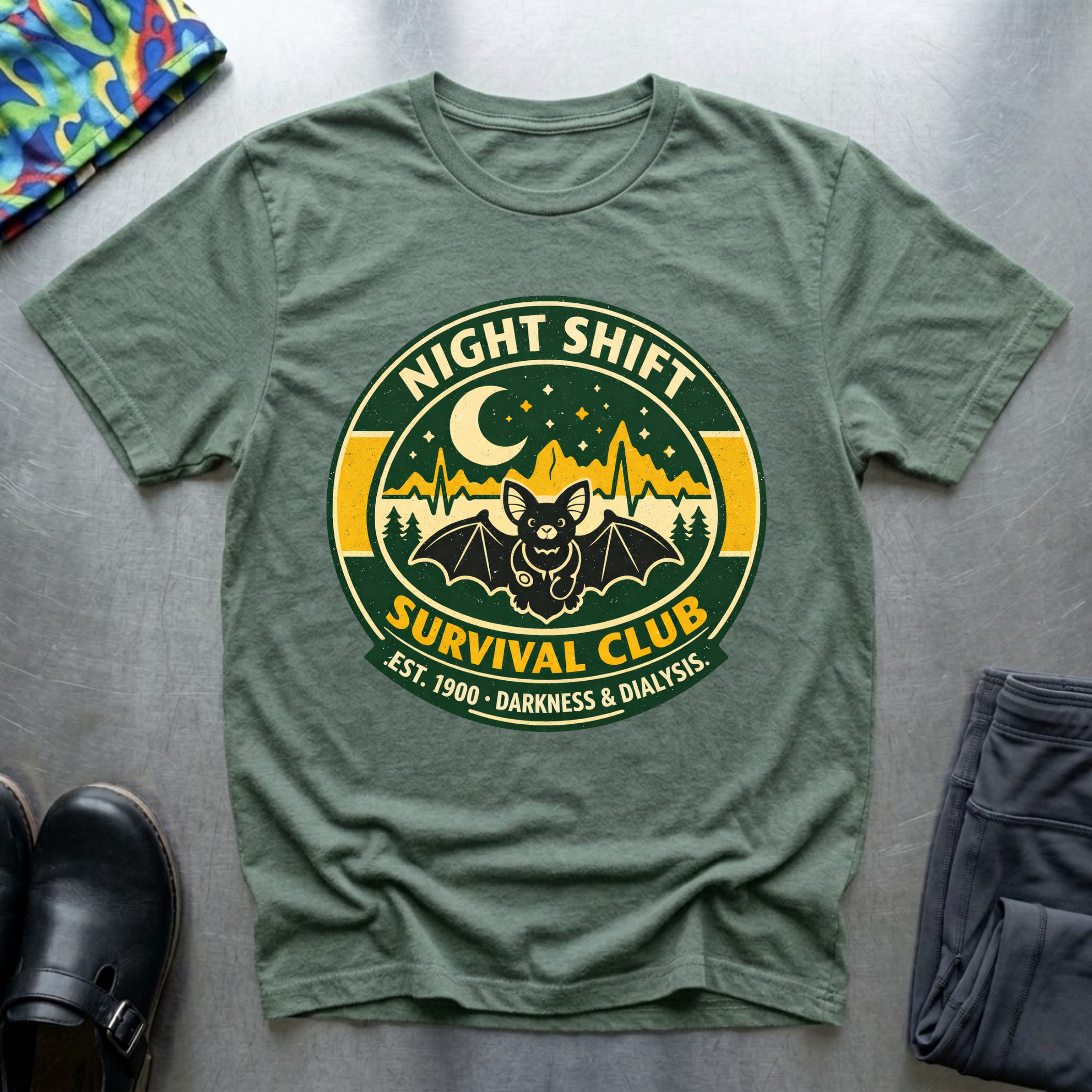 Night shift survival club T-Shirt