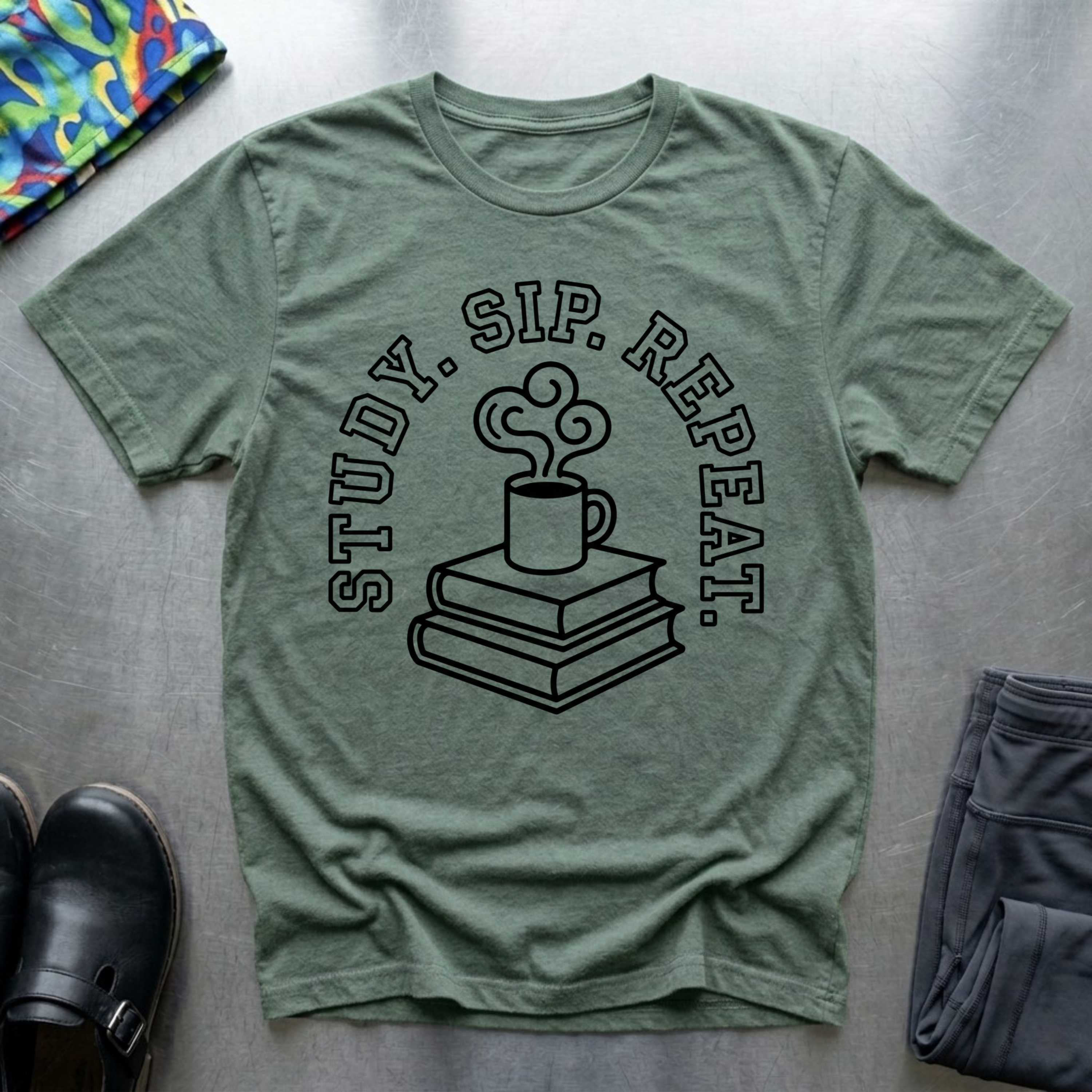 Study.Sip.Repeat T-Shirt