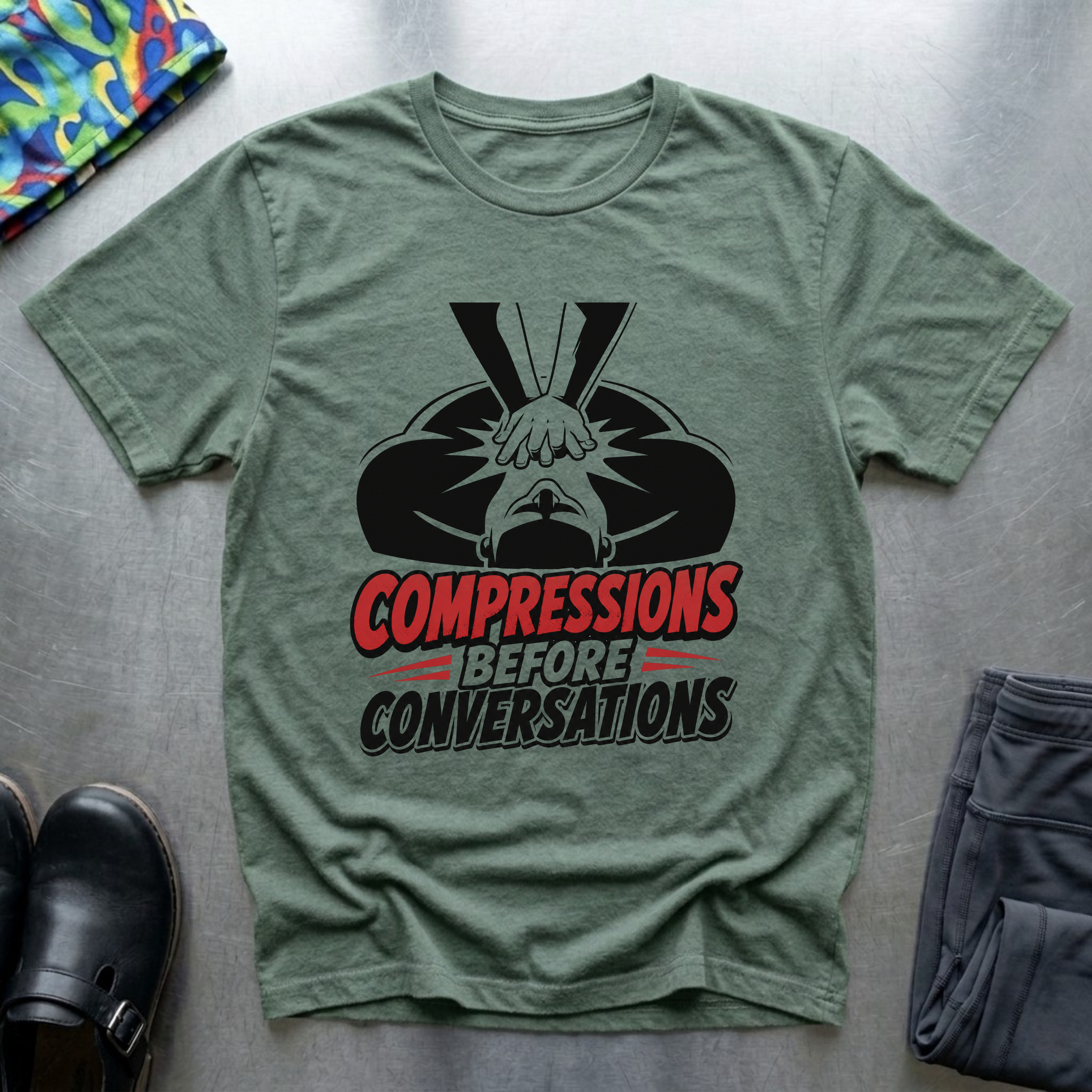 Compressions Before Conversations T-Shirt