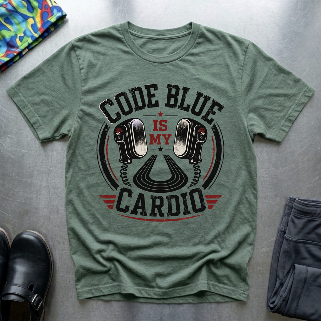 Code Blue Is My Cardio T-Shirt