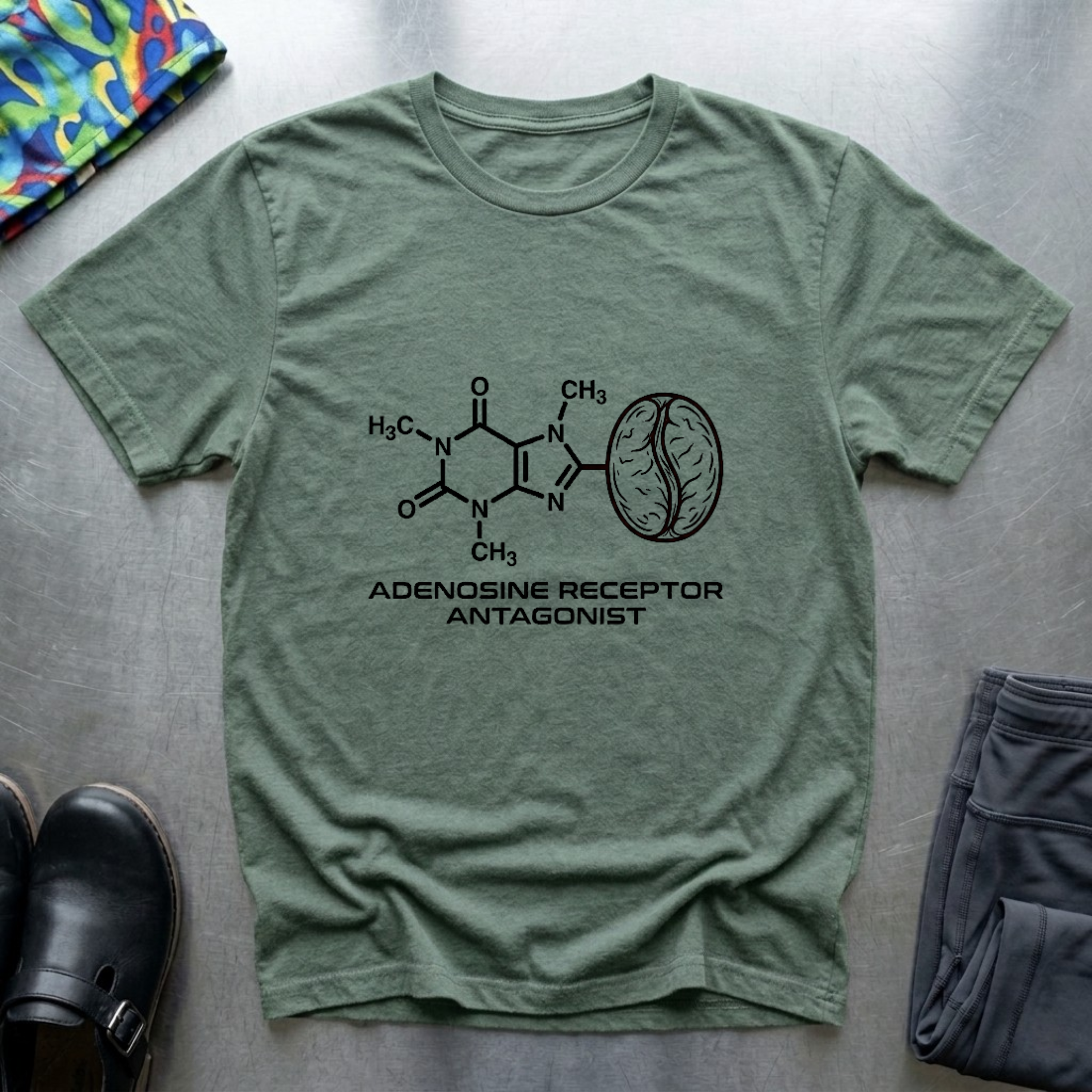Adenosine receptor antagonist T-Shirt