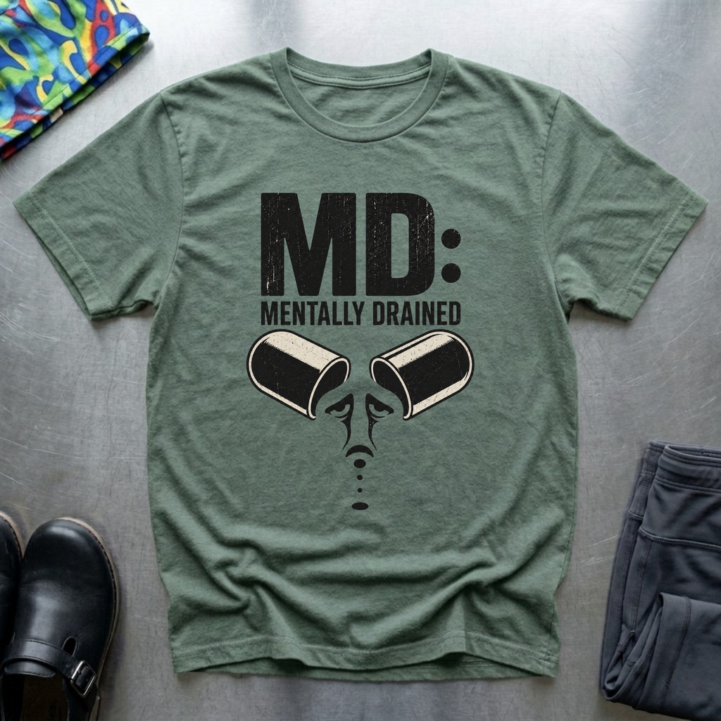 MD: Mentally Drained T-Shirt