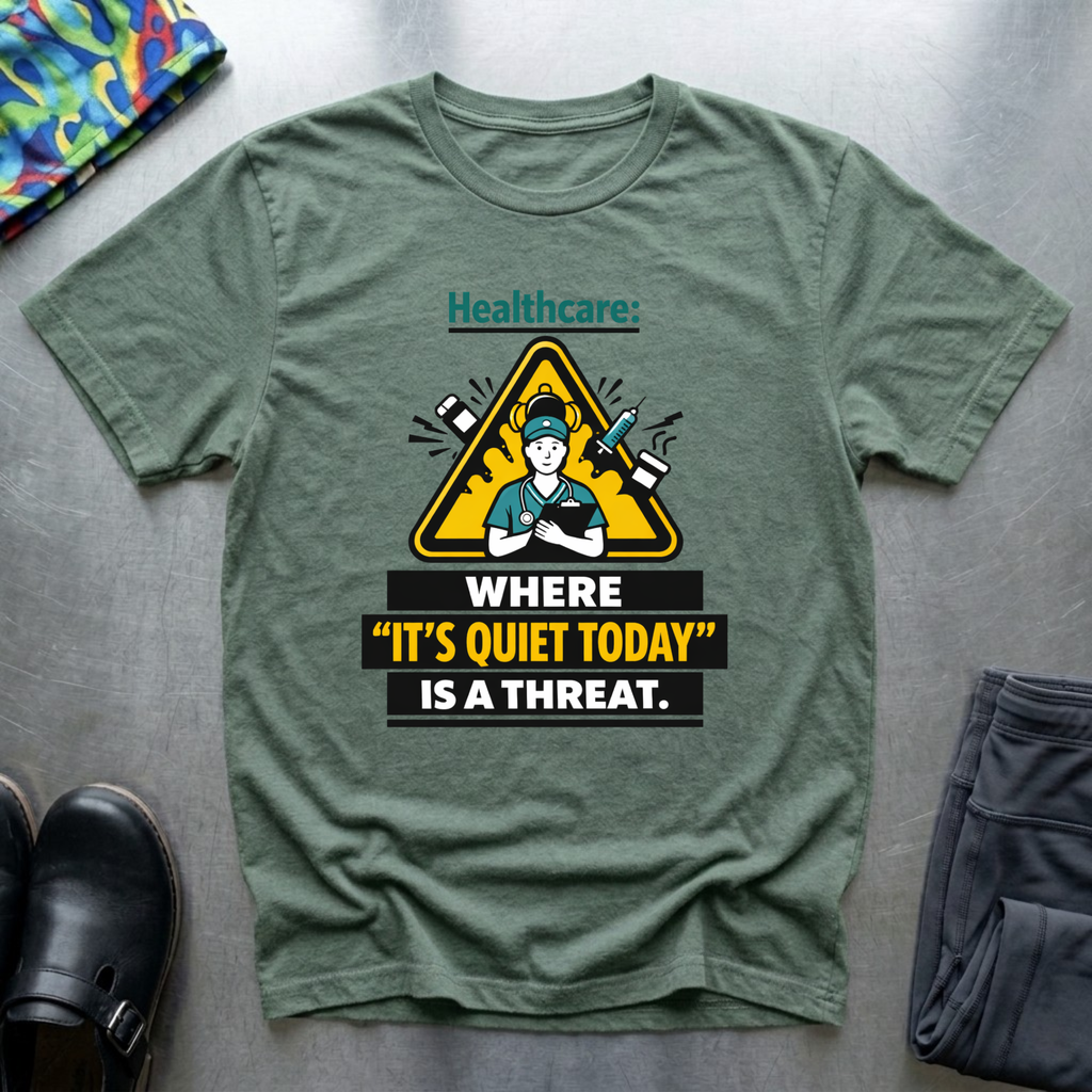 Healthcare: where it’s quite today is a threat T-Shirt