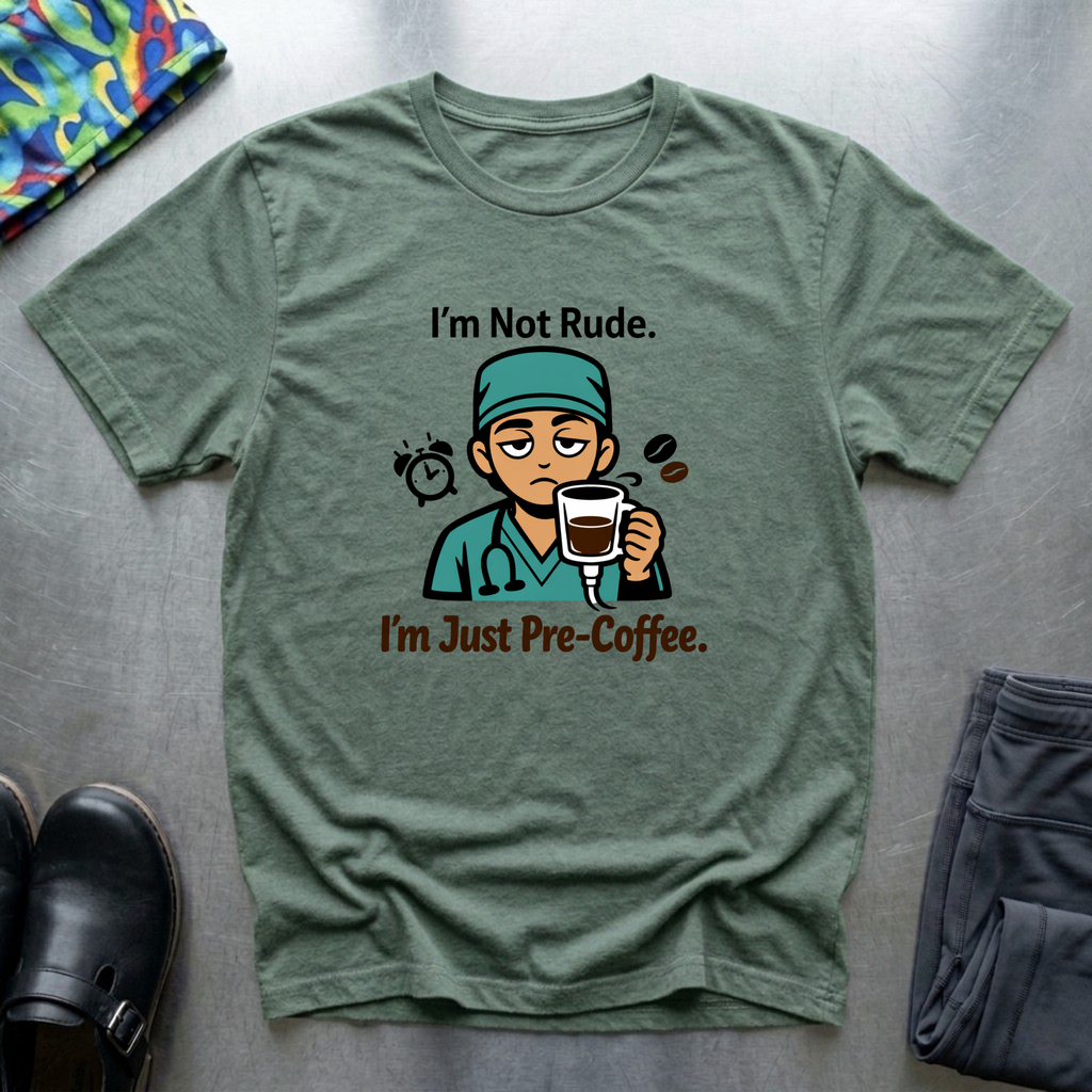 I’m not rude, I’m just pre coffee T-Shirt