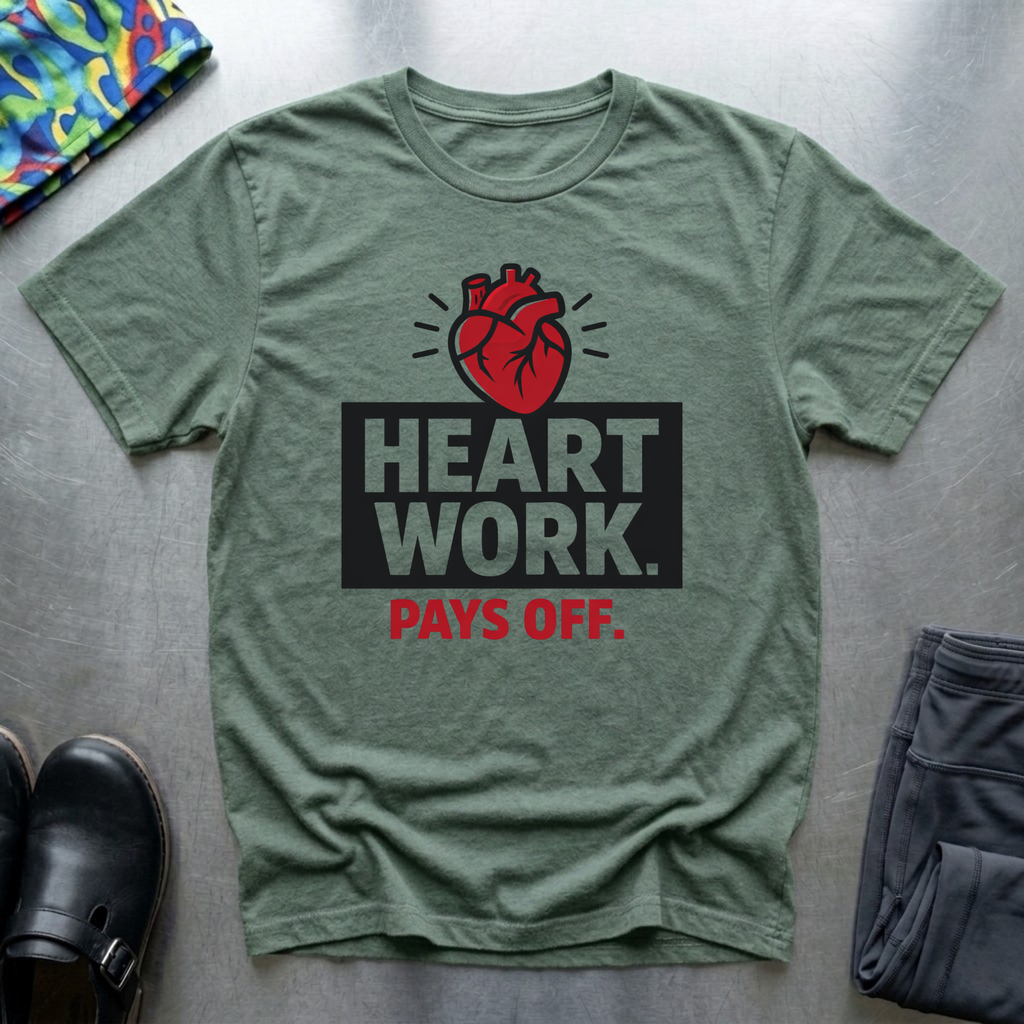 Heart work pays off T-Shirt