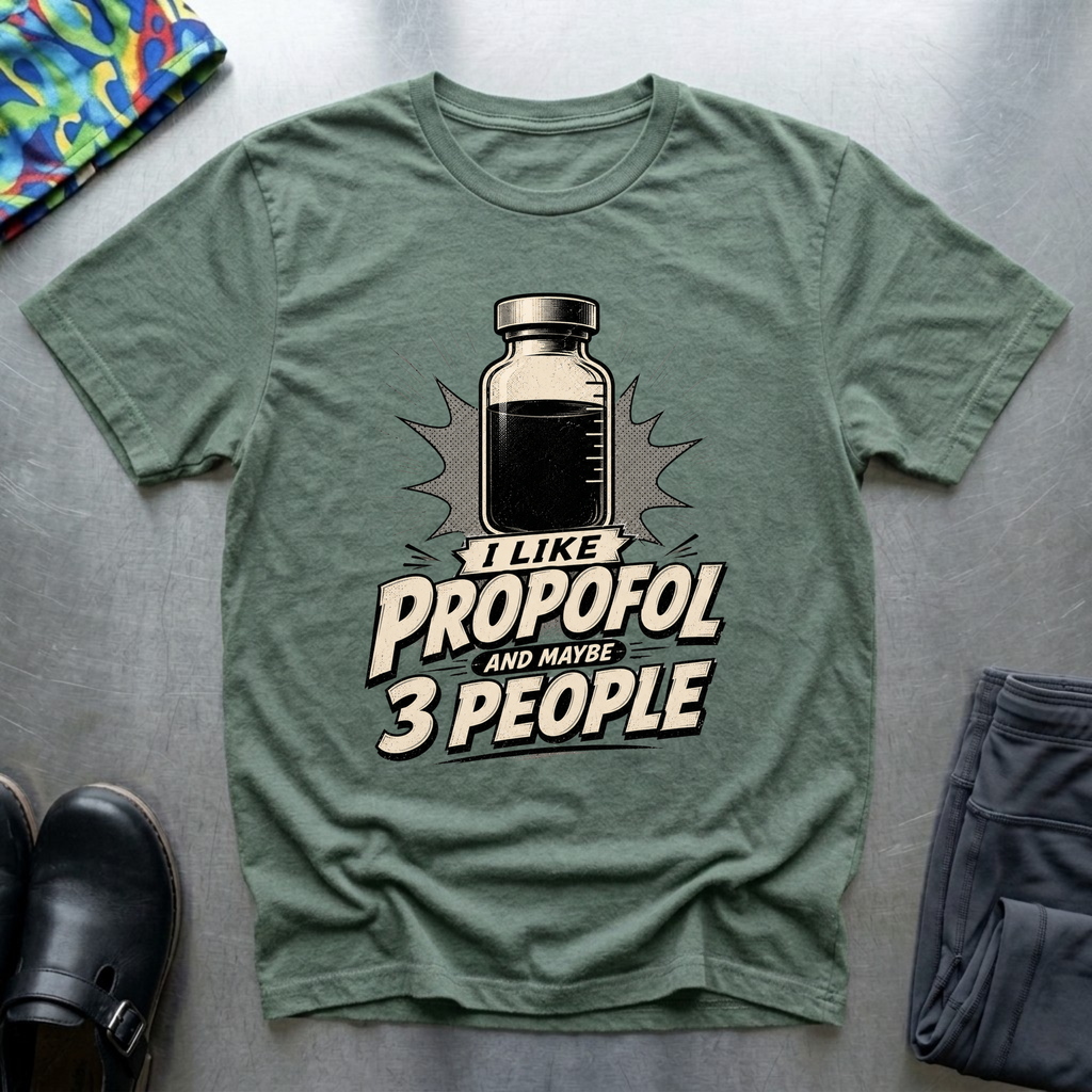 I Like Propofol and Maybe 3 People T-Shirt