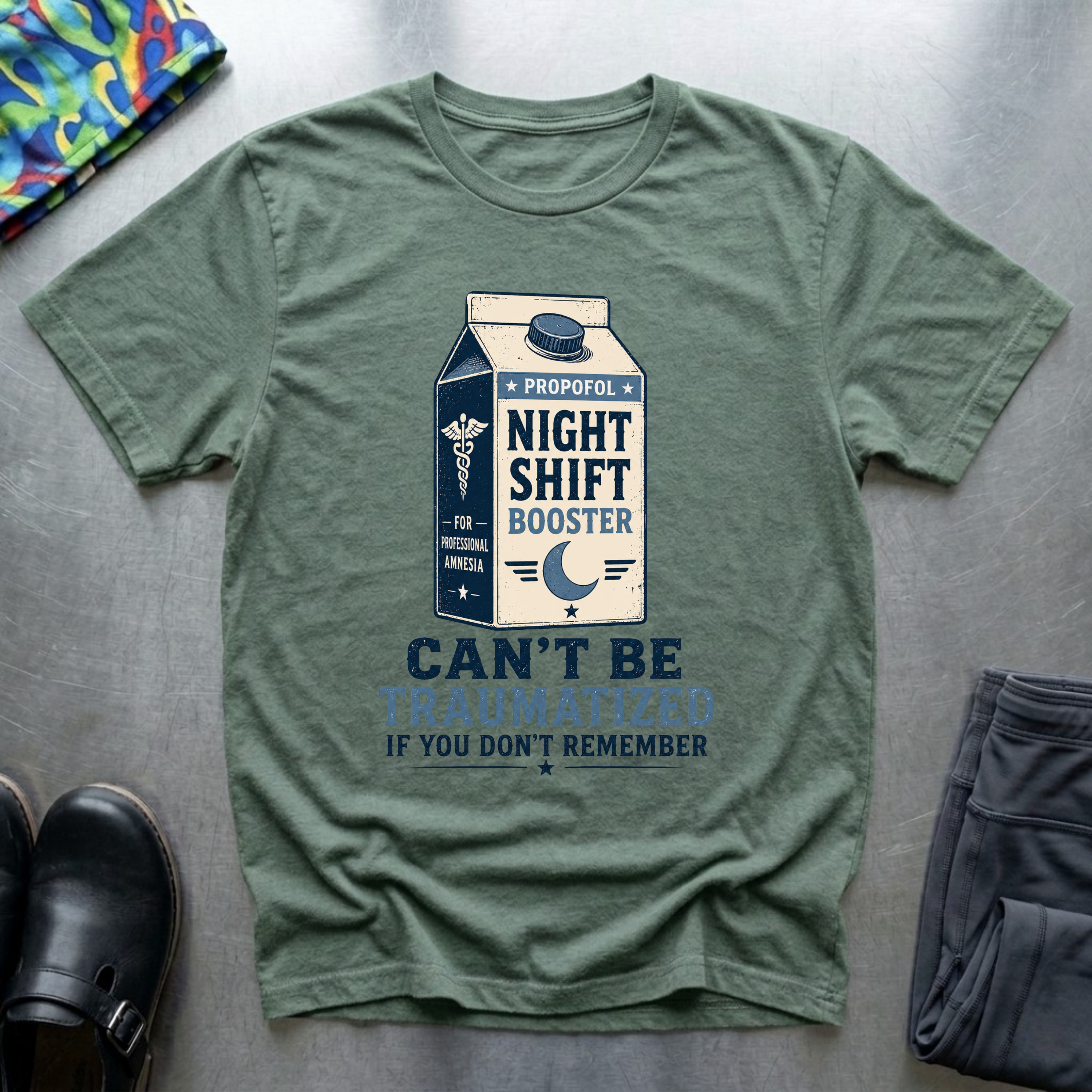 Propofol: Night Shift Booster T-Shirt