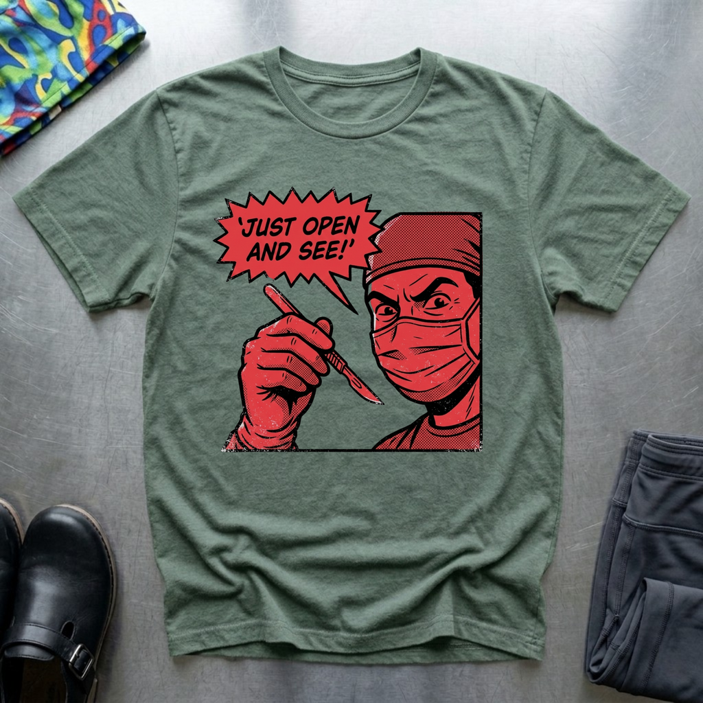 Just open and see T-Shirt