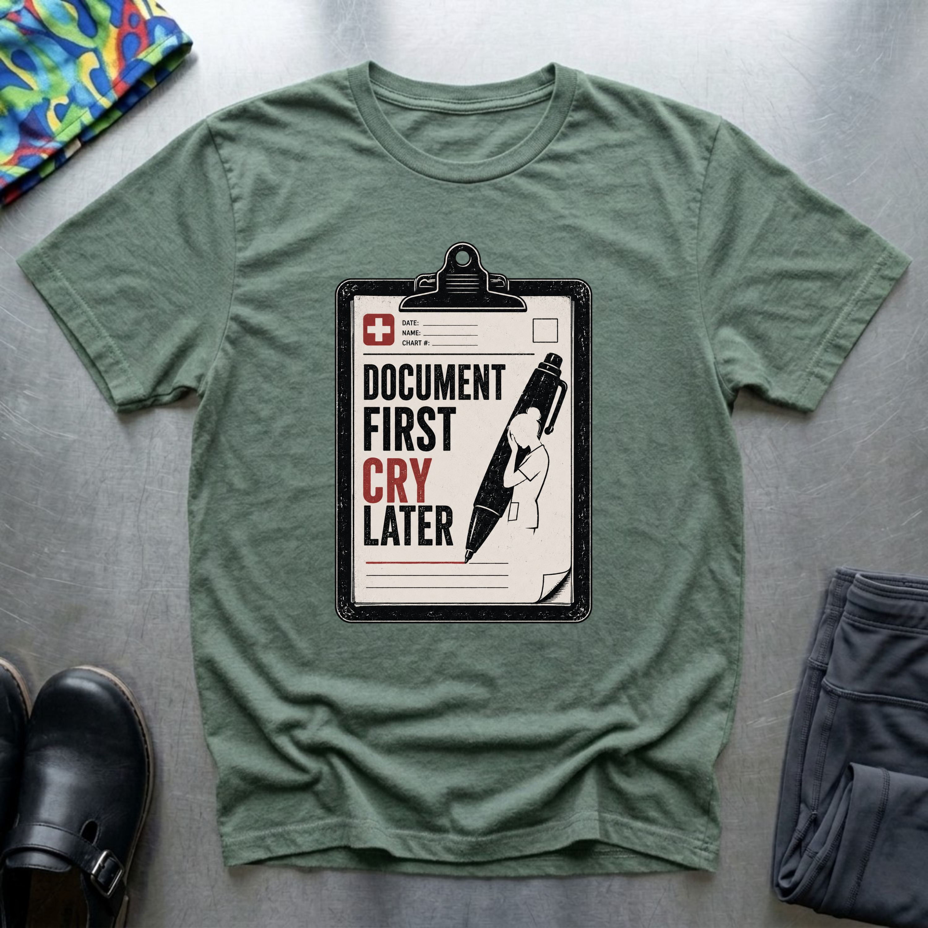 Document First, Cry Later I T-Shirt