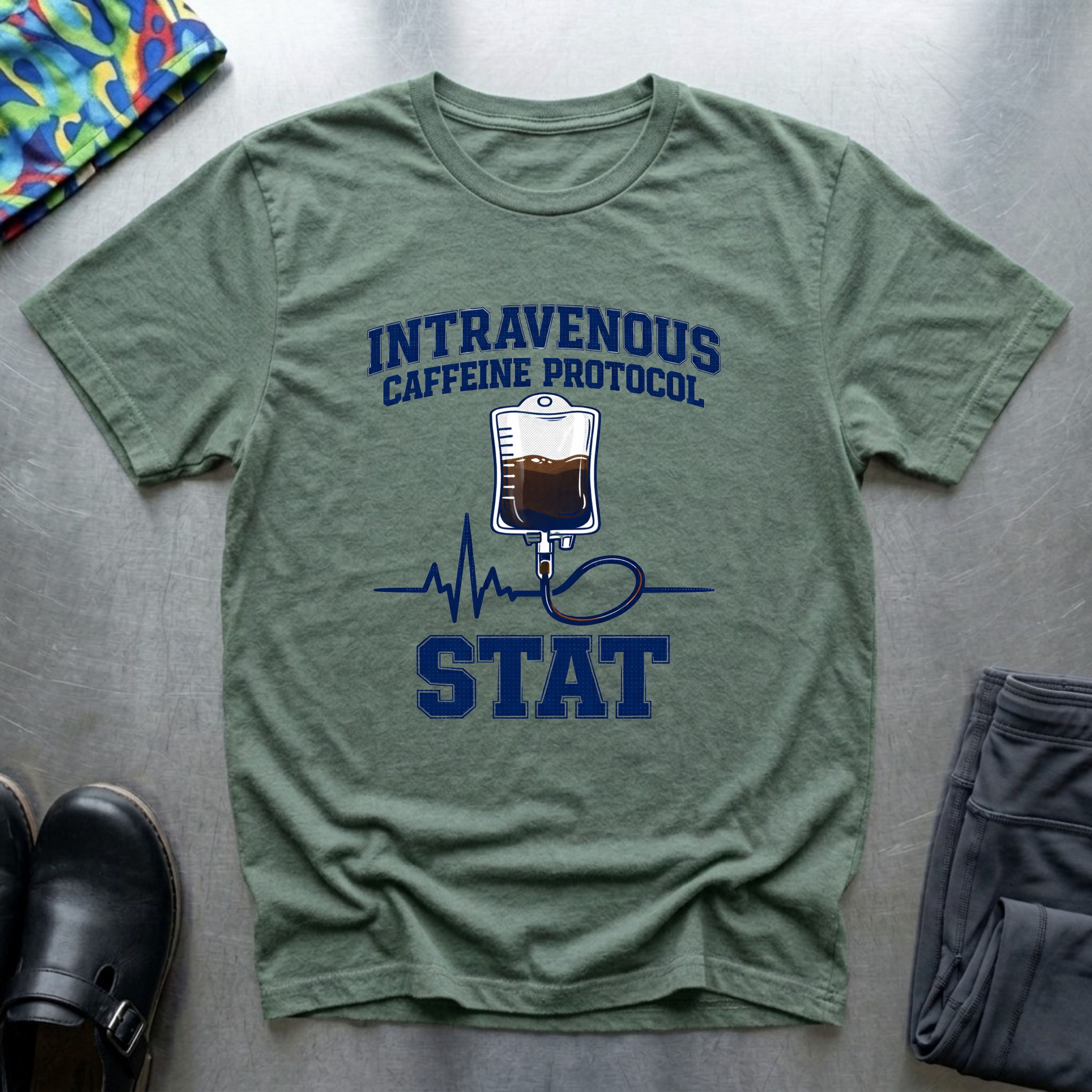 Intravenous caffeine Protocol T-Shirt