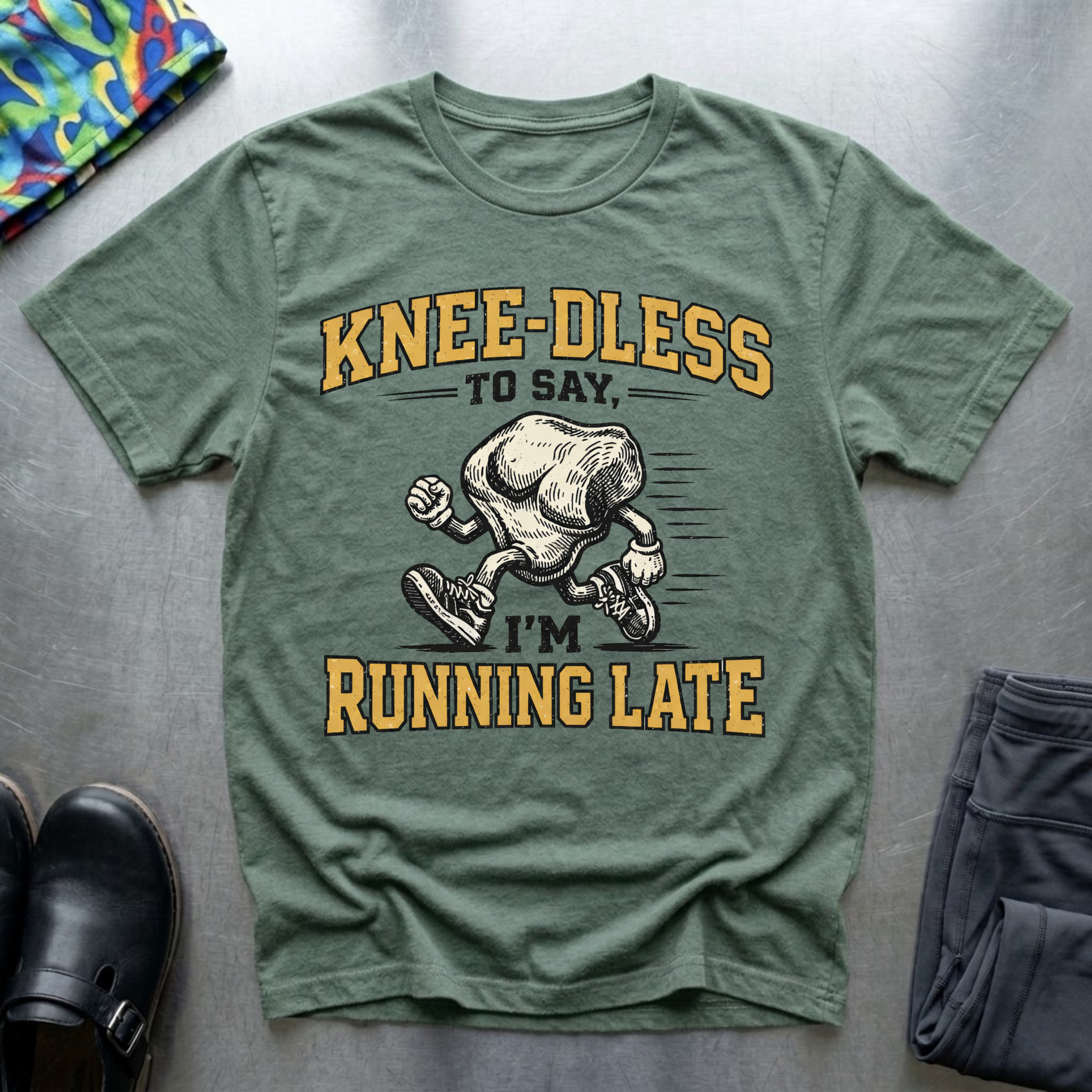 Knee-dless To Say, I’m Running Late T-Shirt