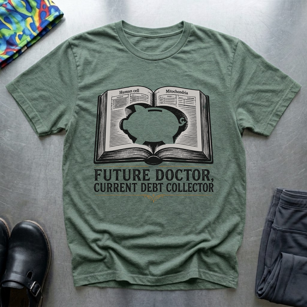 Future Doctor, Current Debt Collector T-Shirt