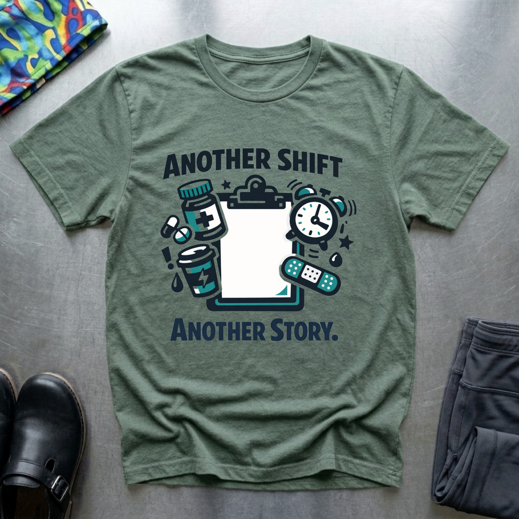 Another shift, another story T-Shirt