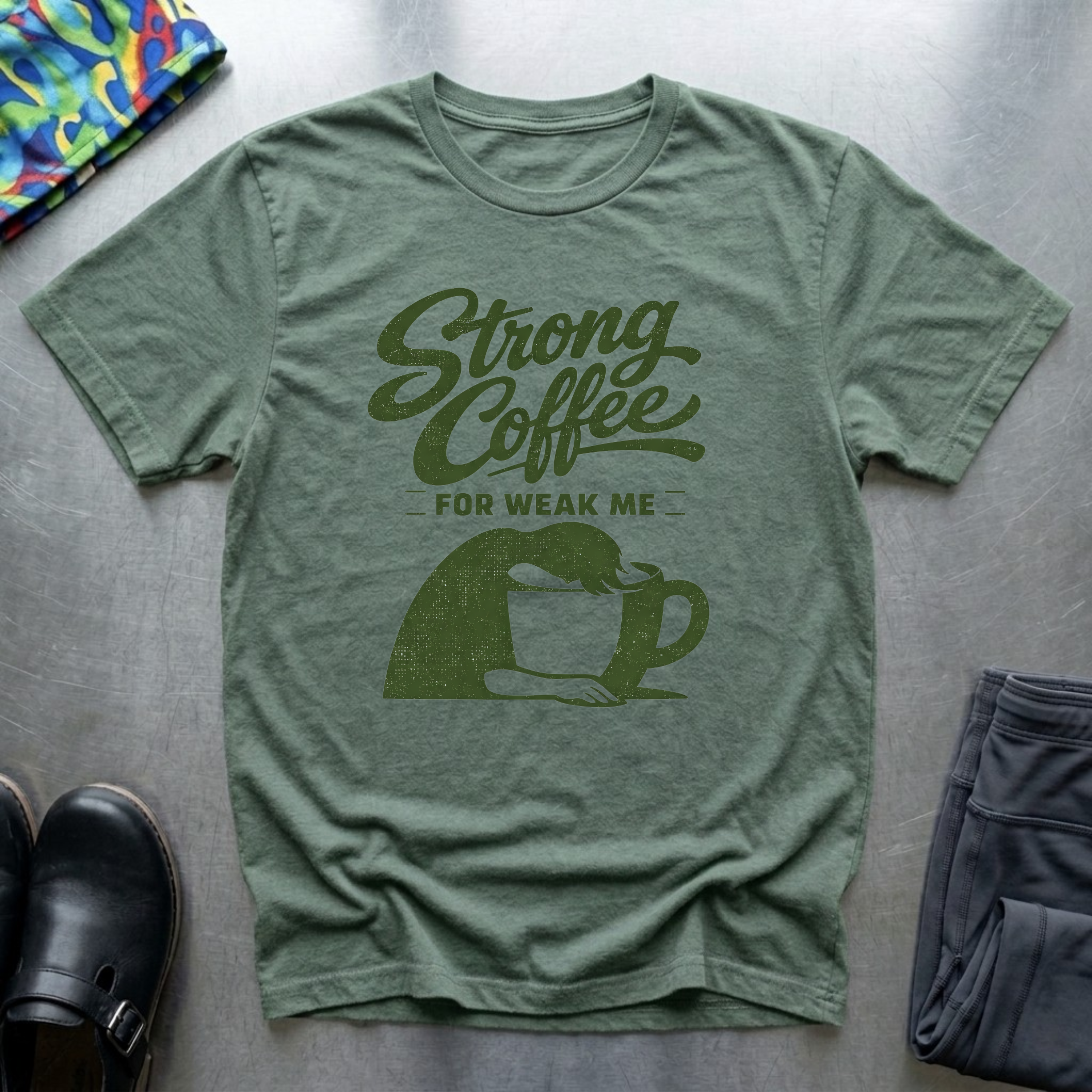 Strong Coffee For Weak Me T-Shirt