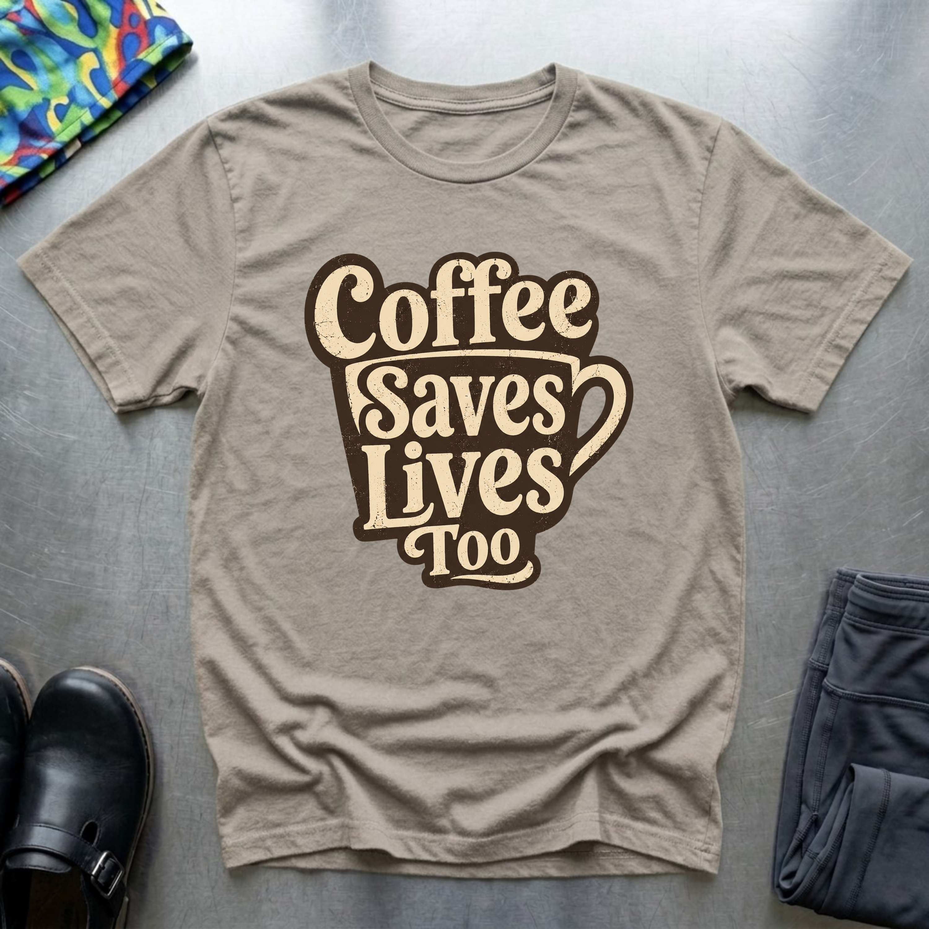 Coffee Saves Lives Too T-Shirt