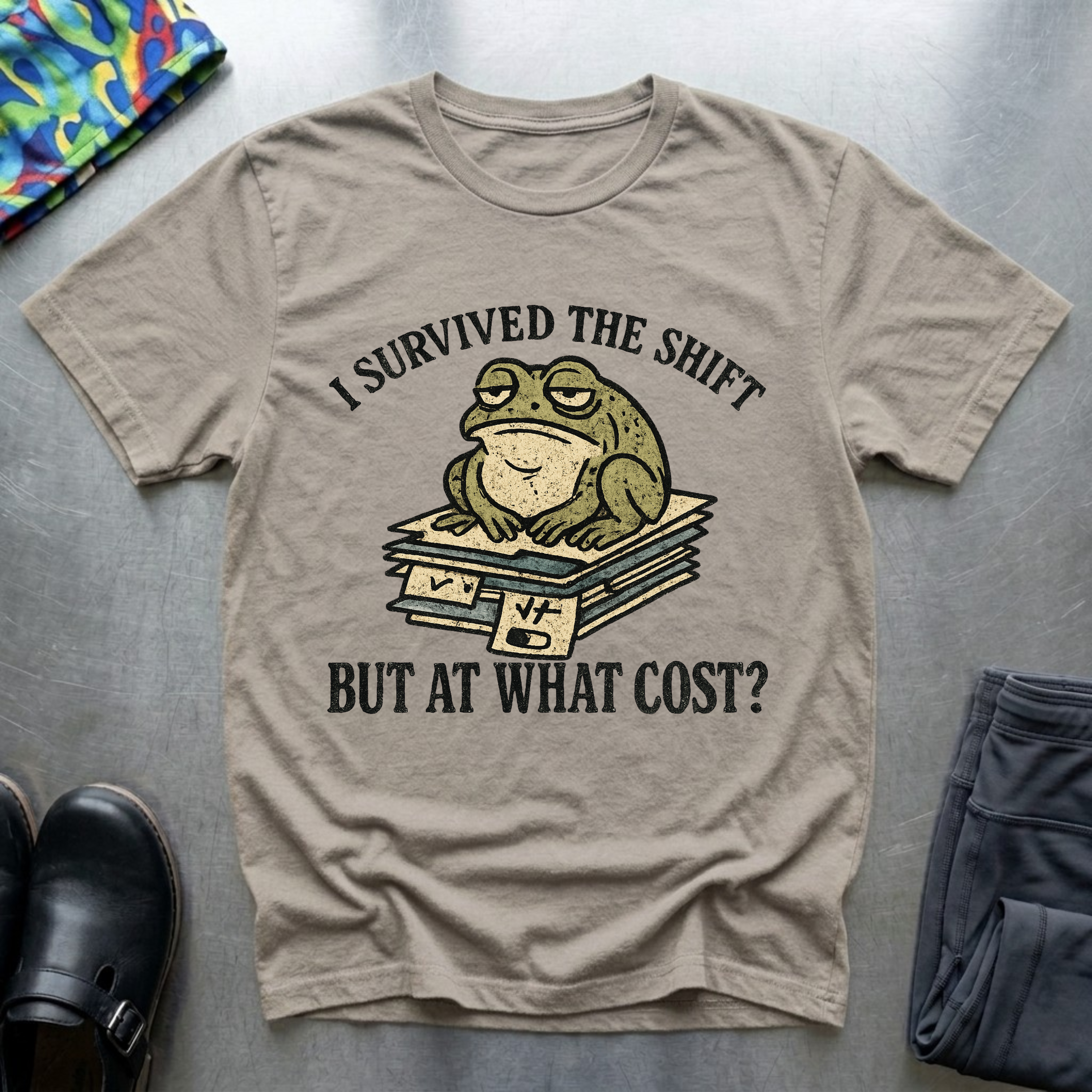 I survived the shift but at what cost T-Shirt