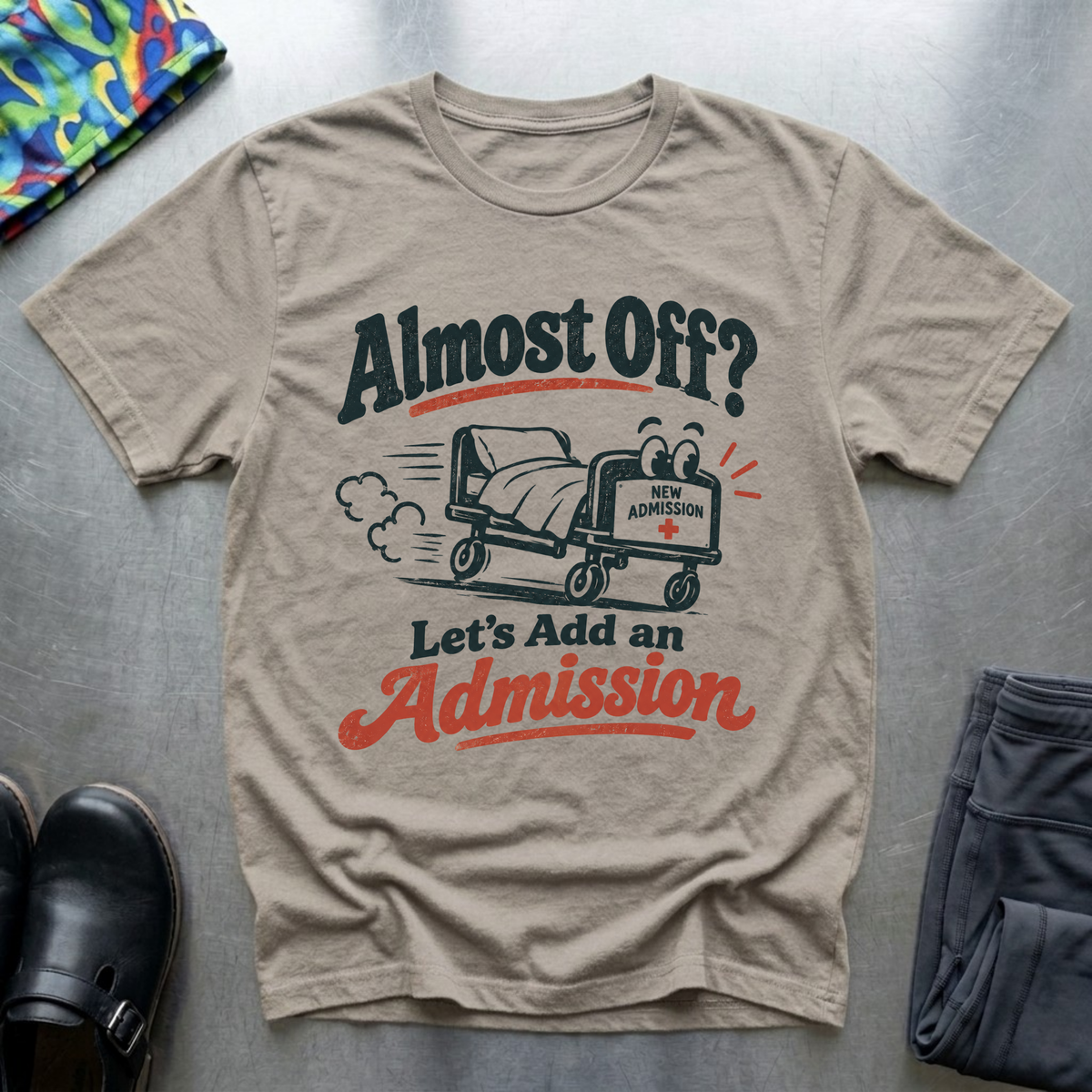 Almost off? T-Shirt